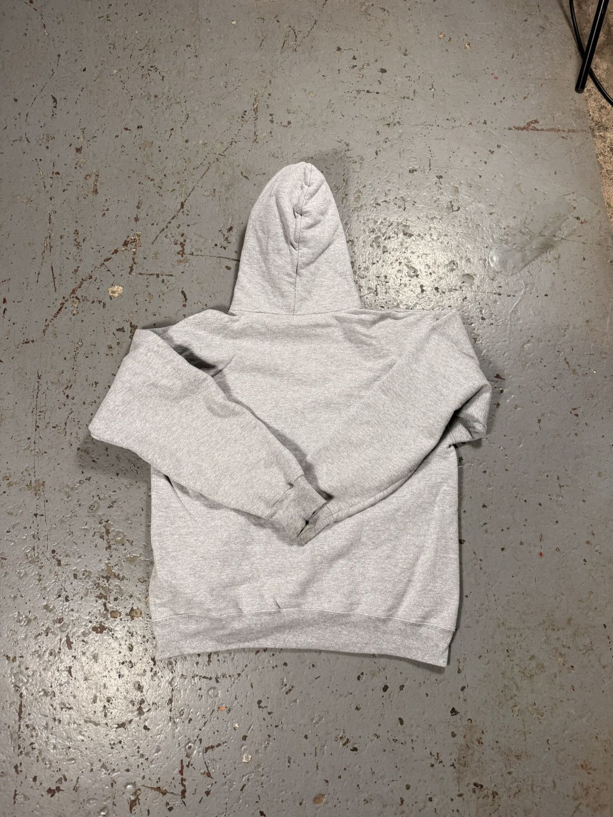Hanes Vintage Classic Boxy Fit Grey Blank Hoodie Size US M / EU 48-50 / 2 - 5 Thumbnail