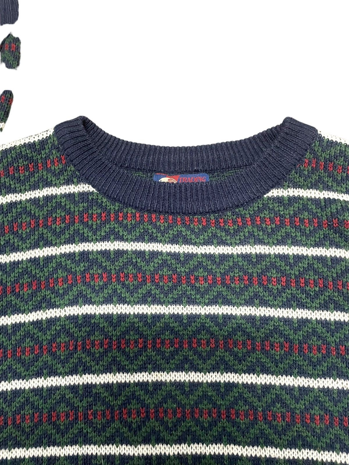 Vintage Vintage 90s sweater Size US L / EU 52-54 / 3 - 3 Thumbnail
