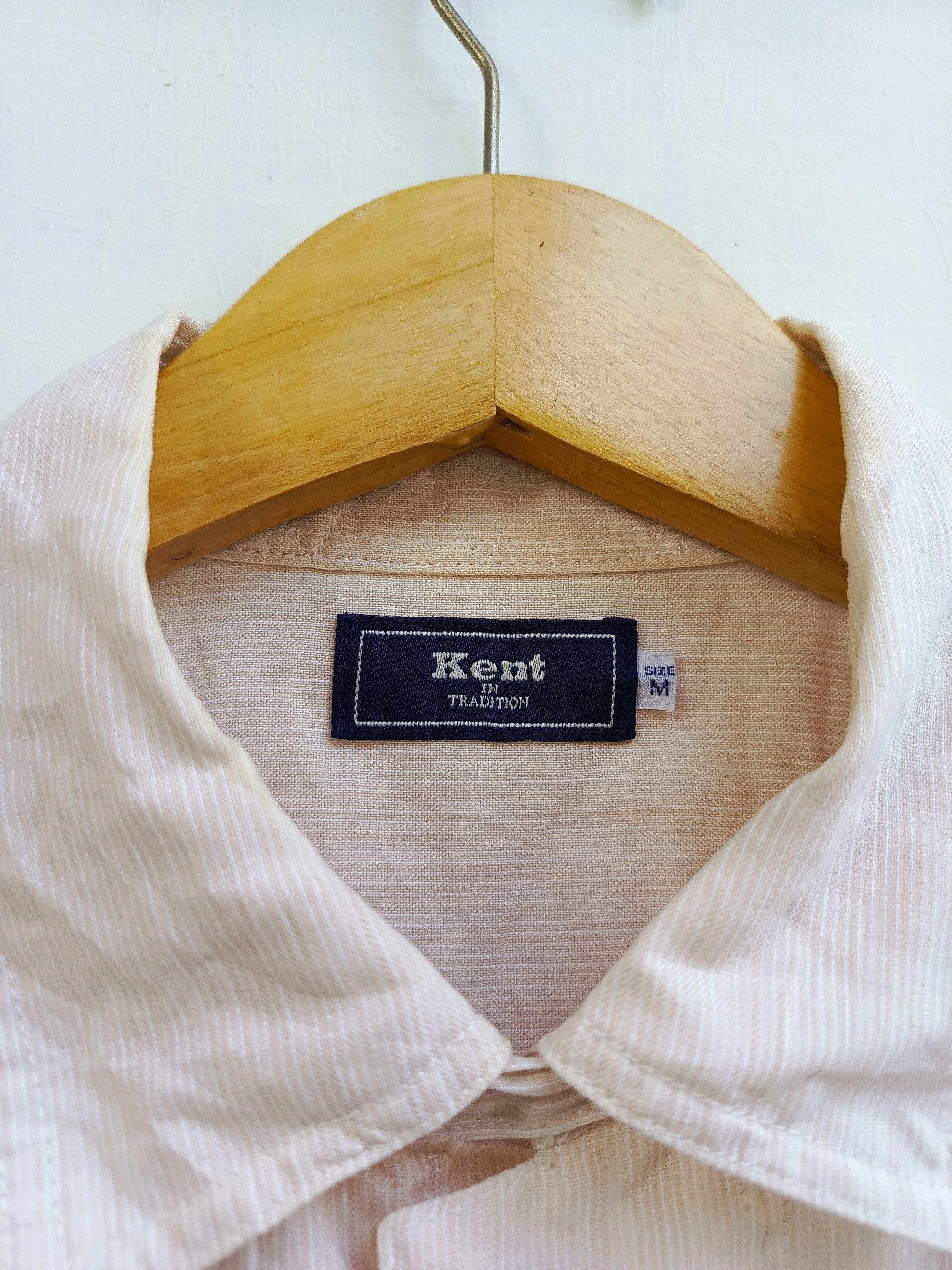 Japanese Brand Kent in Tradition Short Sleeve Shirt – Lightweight Casual Size US M / EU 48-50 / 2 - 4 Thumbnail