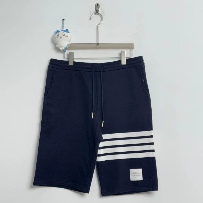 Thom Browne Thom Browne size3 Blue and green shorts Size US 27 - 1 Thumbnail