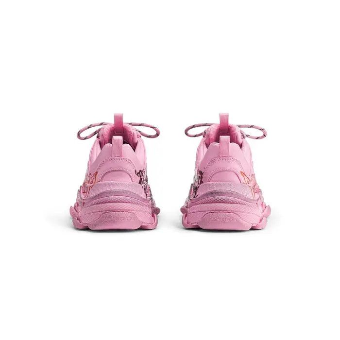 Balenciaga o1bcso1str0126 Triple S Sneakers Diy Metal in Pink Size US 11 / IT 41 - 4 Thumbnail