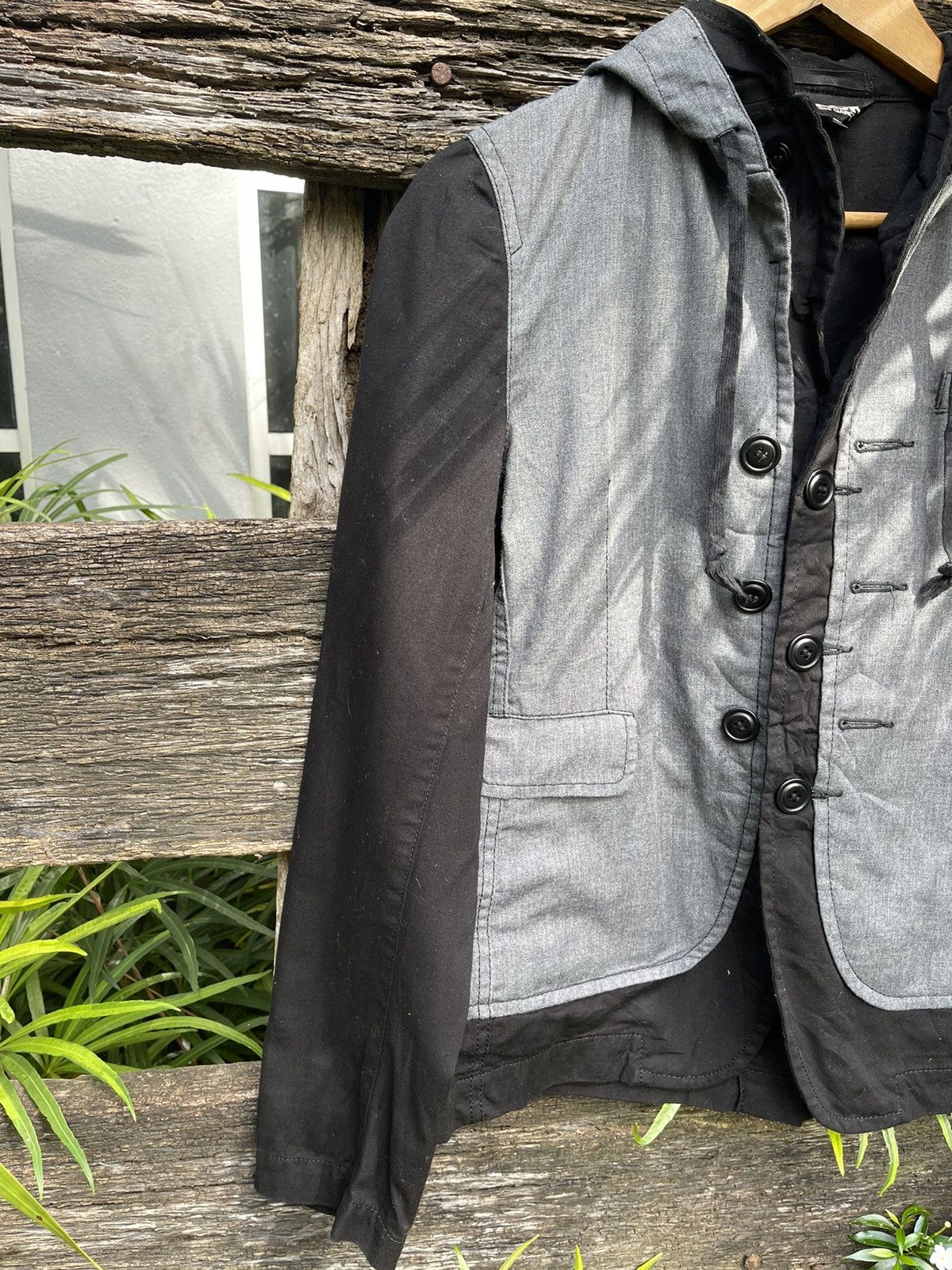Comme des Garcons Black Comme des Garçons Hybrid Blazer Hoodie AD2011 Size US S / EU 44-46 / 1 - 5 Thumbnail
