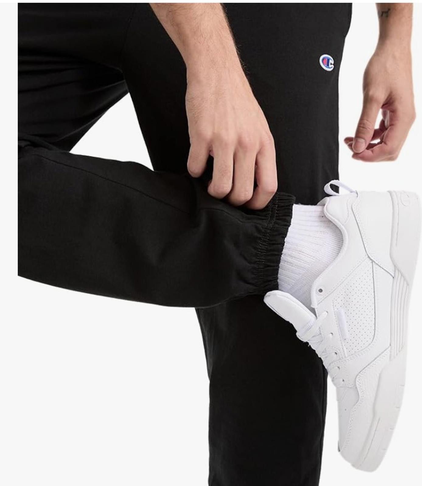 Champion Champion Black Men's Sweatpants, Relaxed X-Large Size US 36 / EU 52 - 1 Thumbnail