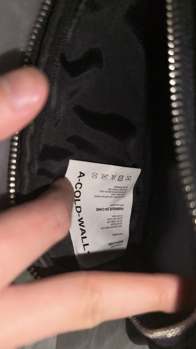 A-COLD-WALL* A Cold Wall leather harness bag/chest bag Size ONE SIZE - 9 Thumbnail