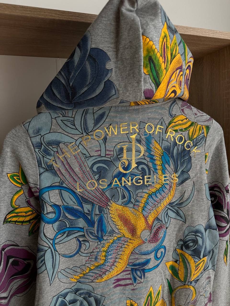 Christian Audigier × Ed Hardy × Vintage Vintage Ed Hardy Christian Audigier Style Hoodie Size S / US 4 / IT 40 - 18 Thumbnail