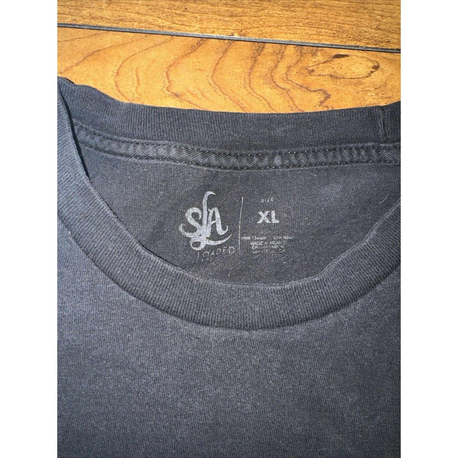 Vintage Stay Loaded T-Shirt Black XL 22x29 Size US XL / EU 56 / 4 - 6 Thumbnail