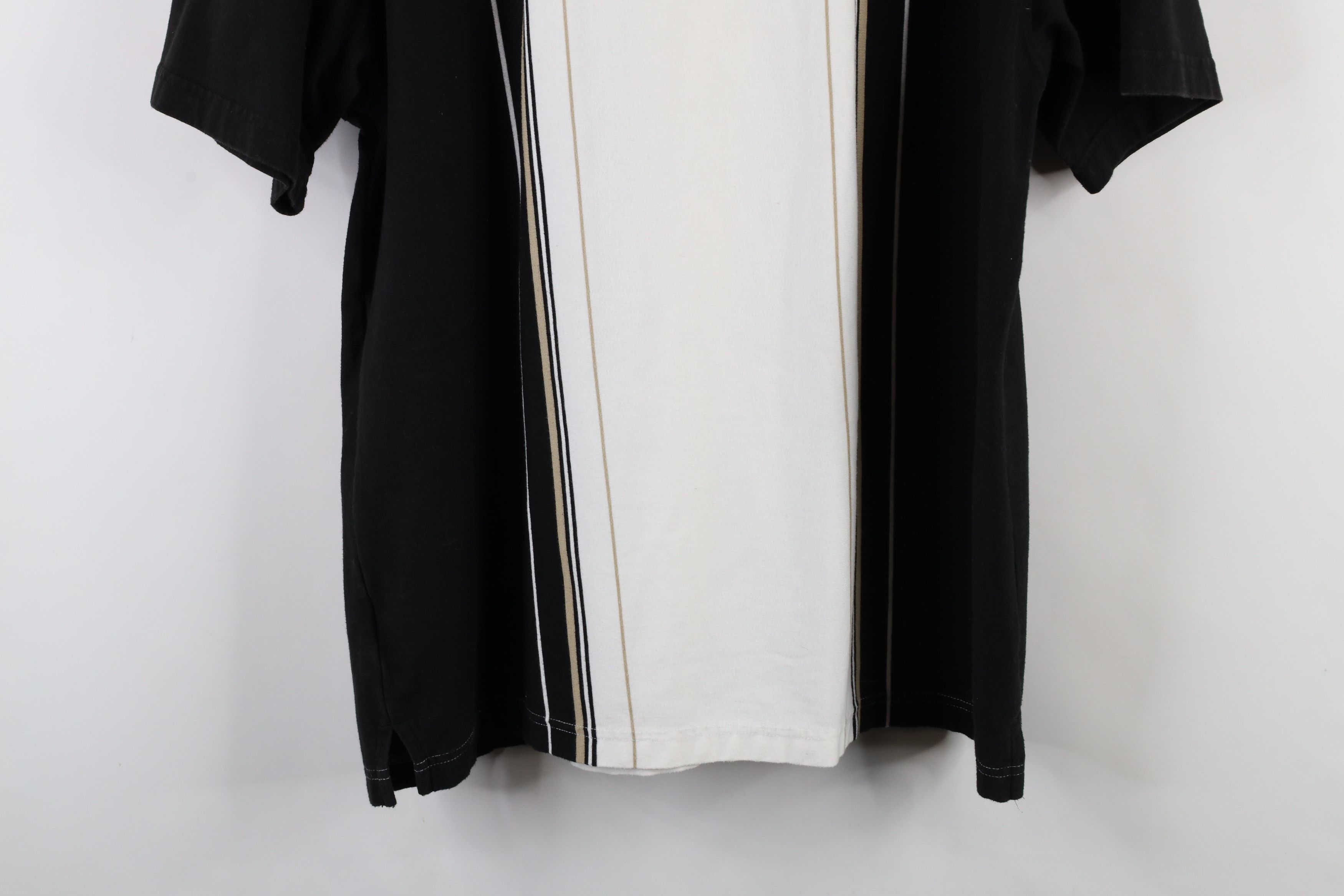 Vintage Vintage 90s Streetwear Striped Block Collared Polo Shirt Size US XL / EU 56 / 4 - 13 Thumbnail
