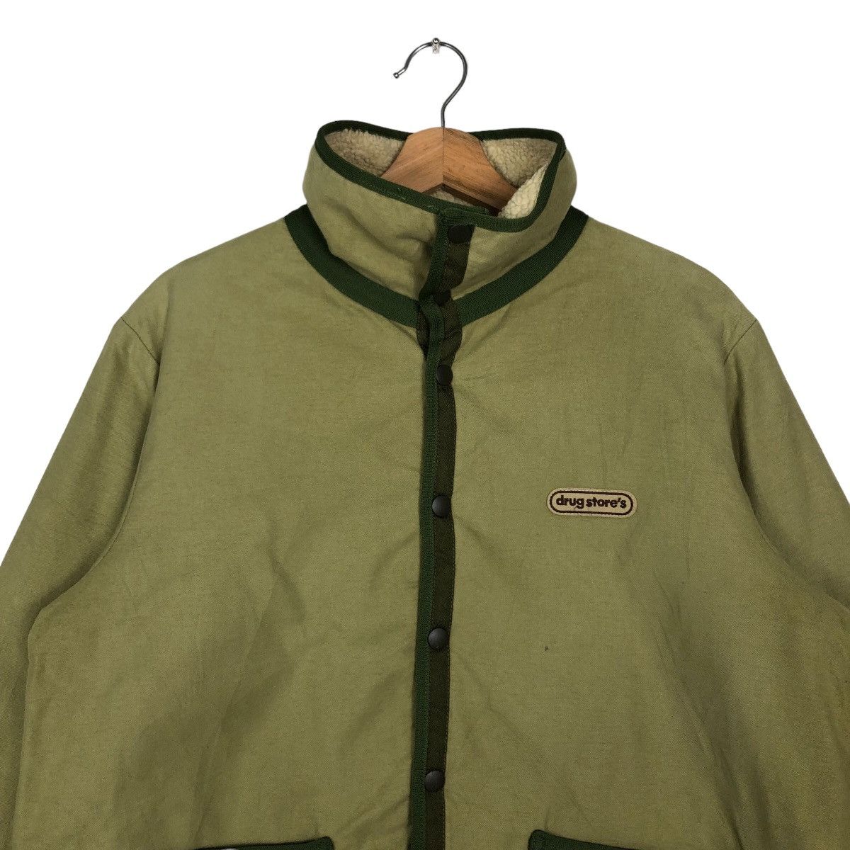 Hysteric Glamour 🔥90’s Cartoon Vintage Drug Store’s Wool Jacket Big Logo Size US M / EU 48-50 / 2 - 2 Thumbnail