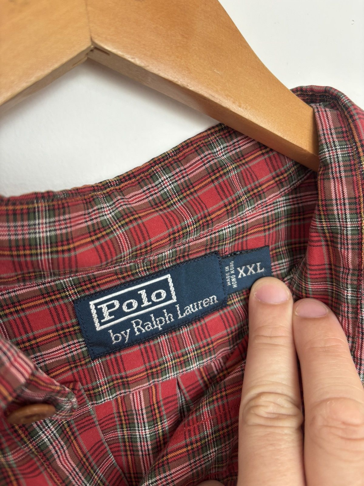 Polo Ralph Lauren Polo l Ralph Lauren Plaid Flannel Suede Elbow Patches XXL Size US XXL / EU 58 / 5 - 3 Thumbnail