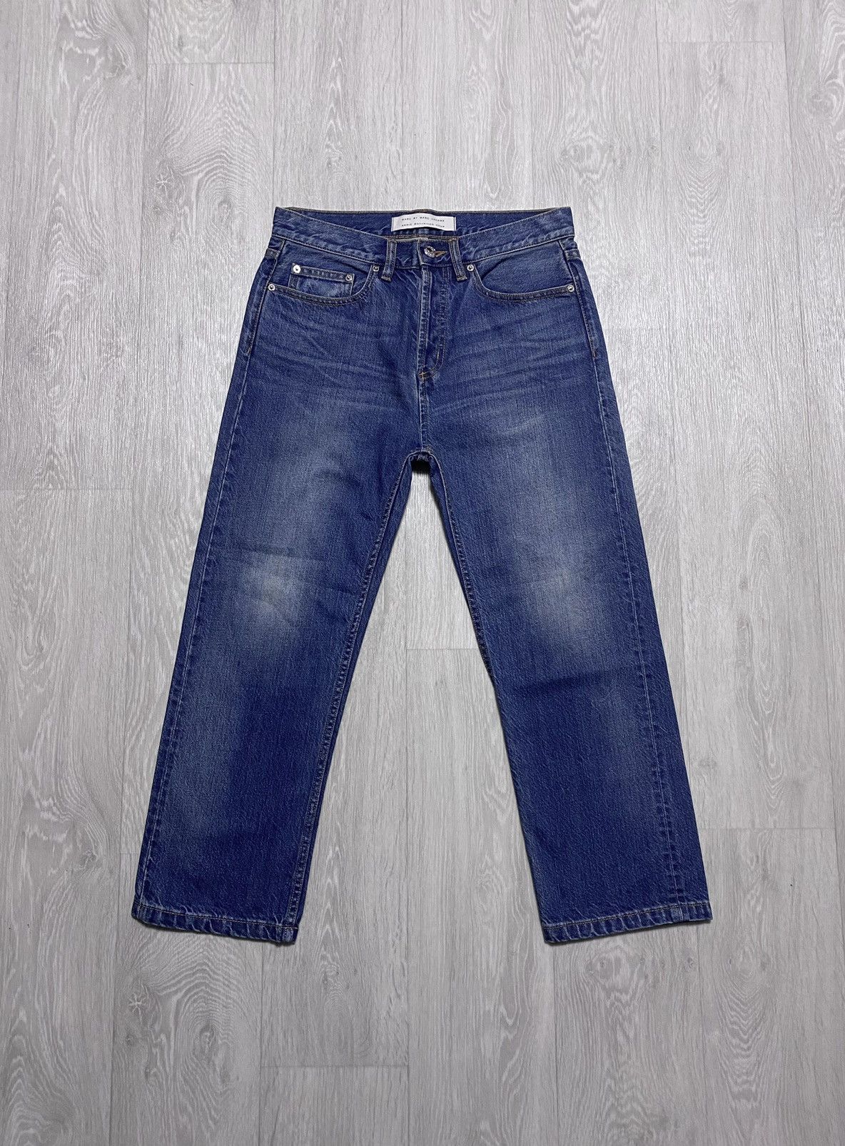 Marc by Marc Jacobs Marc by Marc Jacobs Annie Boyfriend Crop Washed Jeans Denim Size 25" / US 0 / IT 36 - 2 Thumbnail