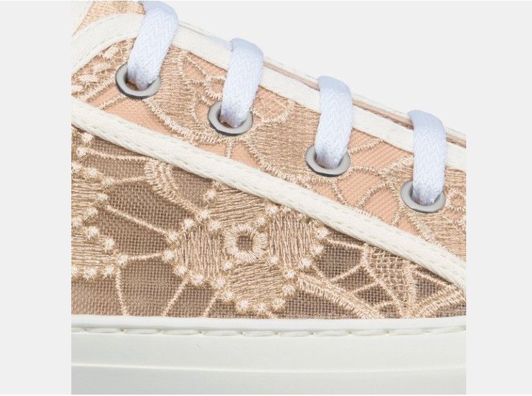 Dior o1w1db11024 Embroidered Walk'n Sneakers in Beige Size US 6 / IT 36 - 4 Thumbnail