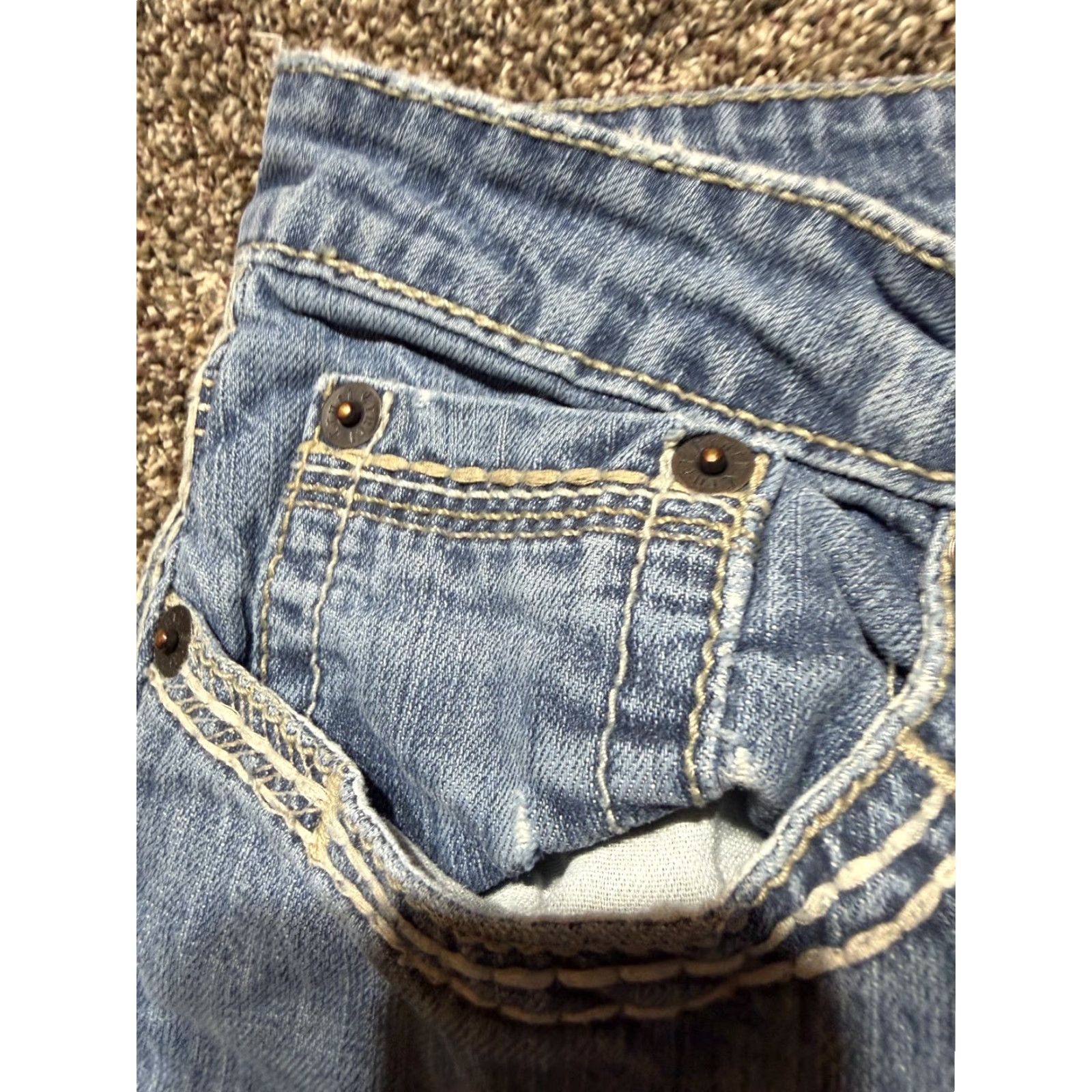 Vintage Cruel Girl Abby Jeans Size 11 34 in Regular 5-Pocket Design Blue Denim Bootcut Women's Jeans Size 24" / US 00 / IT 34 - 4 Thumbnail