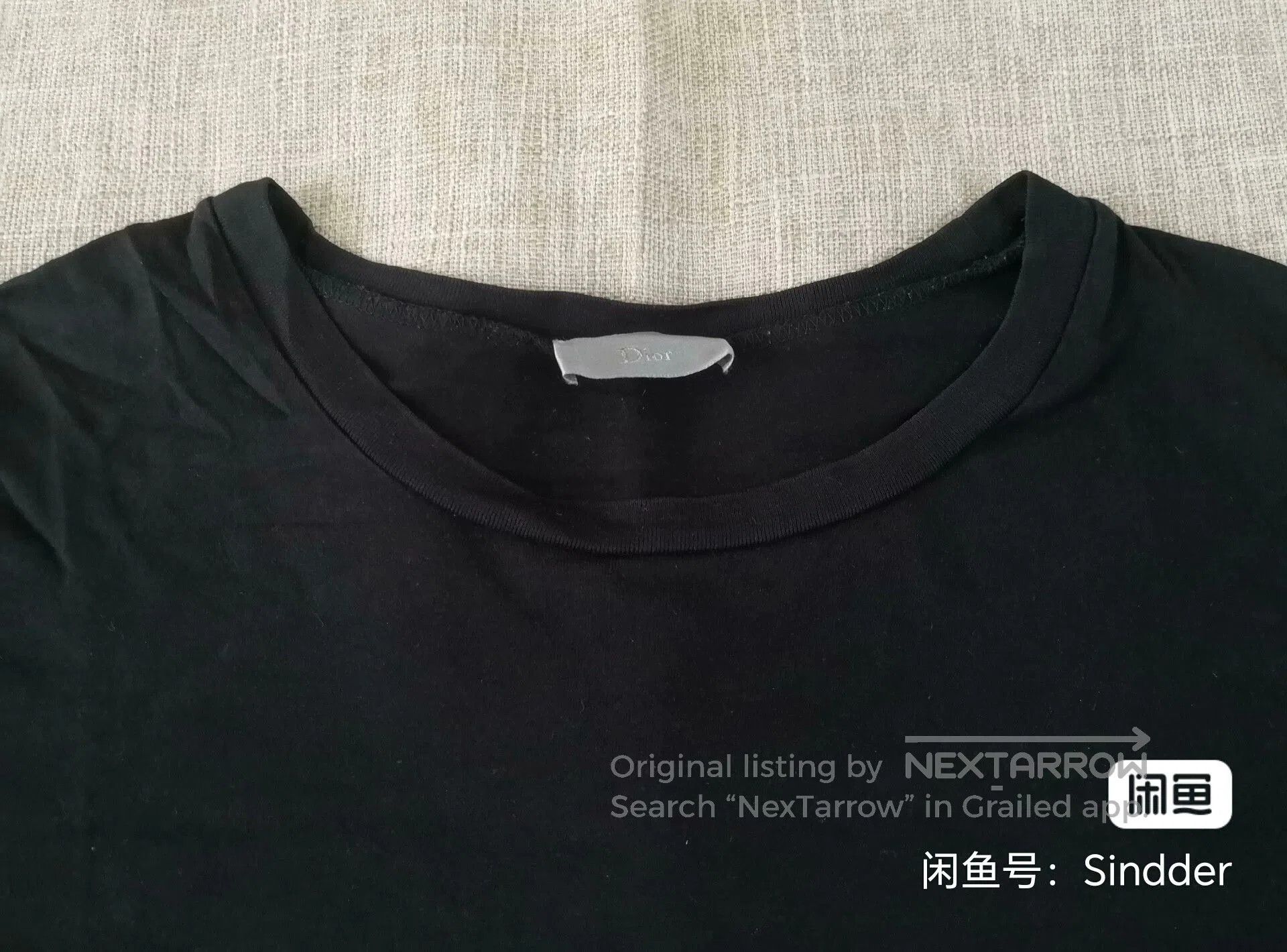 Dior Dior Men's Bee Embroidery Short-Sleeve T-shirt. Size US XL / EU 56 / 4 - 3 Thumbnail