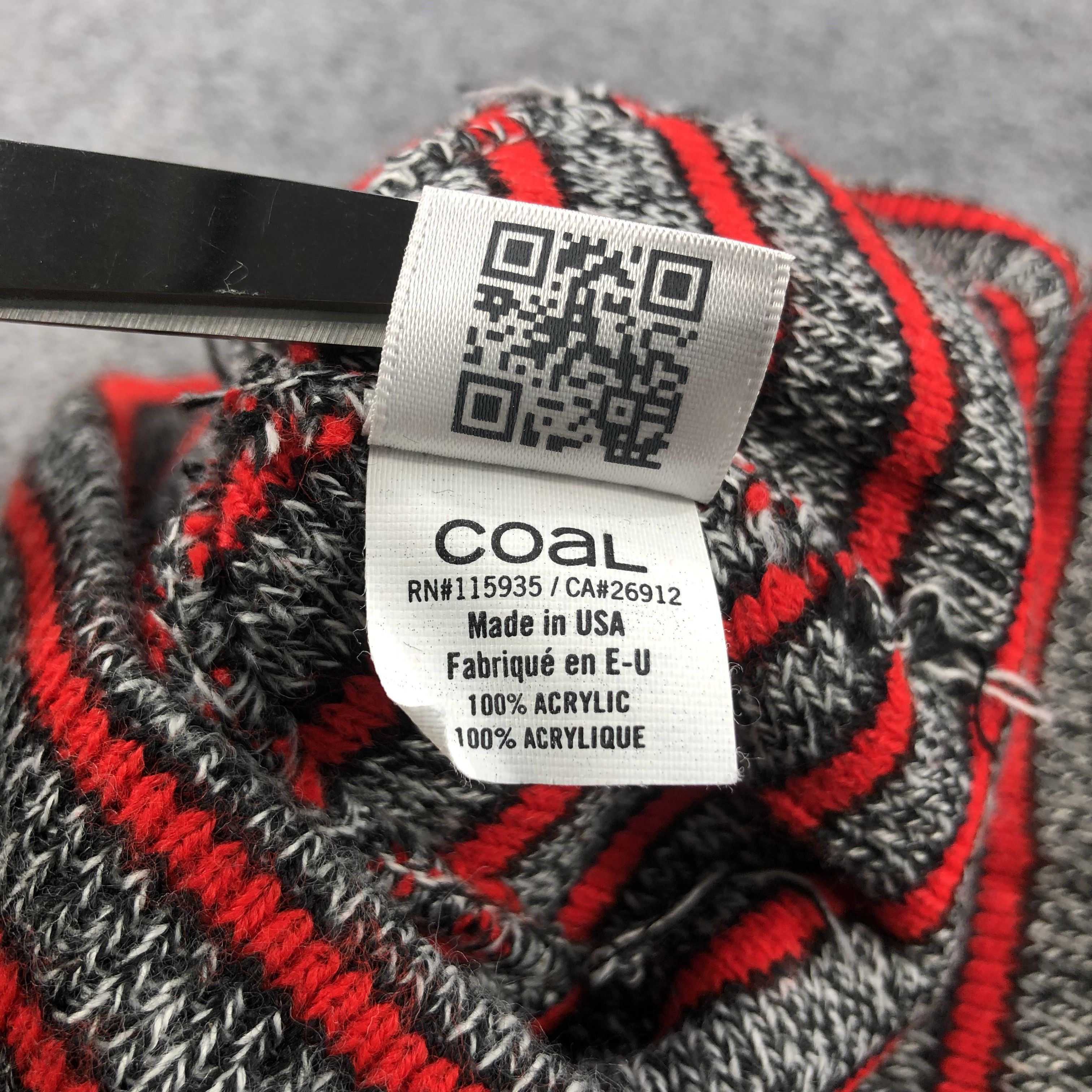 Coal Coal Stripes Beanie Snowcap Snow Hat B221 Size ONE SIZE - 6 Thumbnail