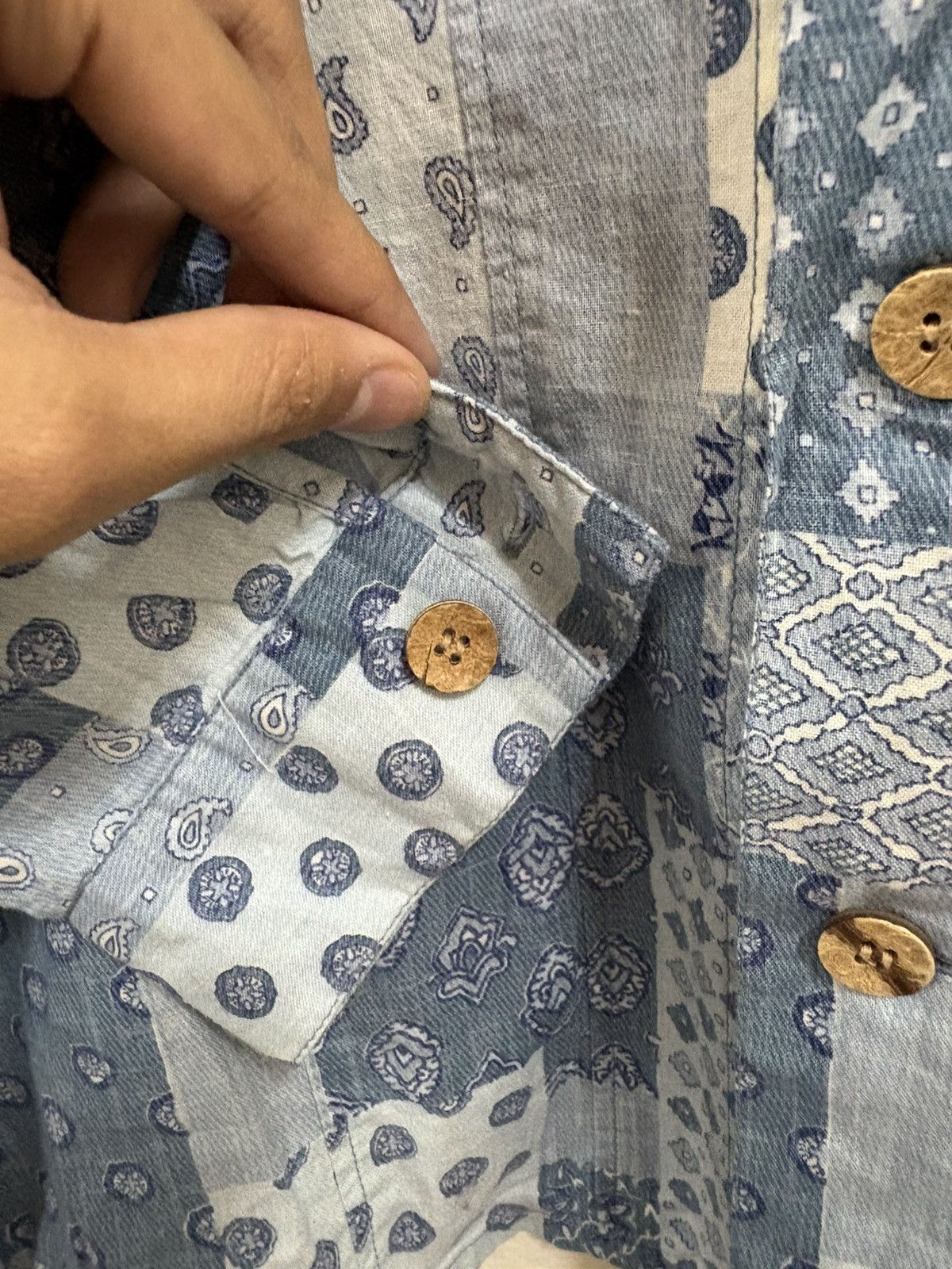 Kapital Kapital Style Paisley Bandana Gauze Chambray Flannel Linen Size US S / EU 44-46 / 1 - 7 Thumbnail