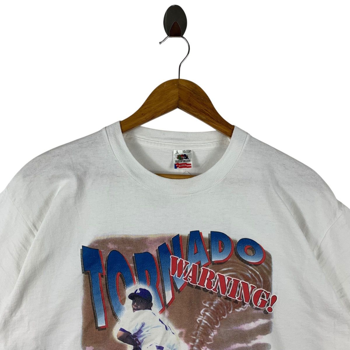 MLB × Vintage Vintage 90s HIDEO NOMO LA DODGERS photo printed tee Size US L / EU 52-54 / 3 - 2 Thumbnail