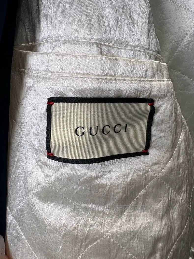 Gucci Gucci MLB co-branded NY Logo double-sided silk cotton base Size US S / EU 44-46 / 1 - 3 Thumbnail