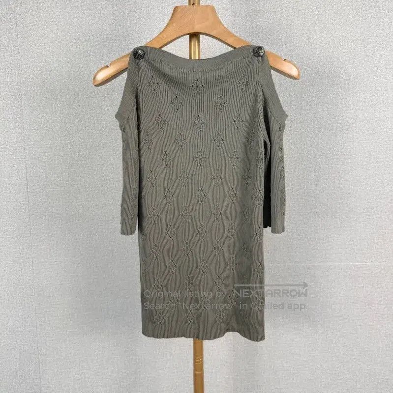 Chanel Chanel Gray Cotton Pullover Sweater for Women . Size M / US 6-8 / IT 42-44 - 2 Thumbnail