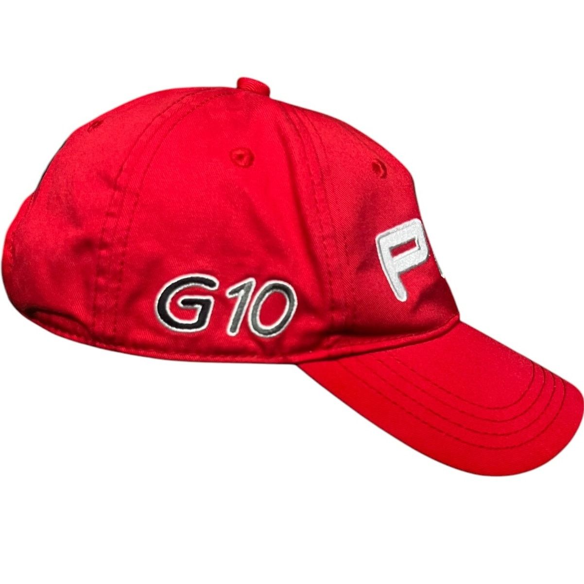 PING Ping G10 Hat Cap Red Adjustable Strapback Golf Tournament Size ONE SIZE - 6 Thumbnail
