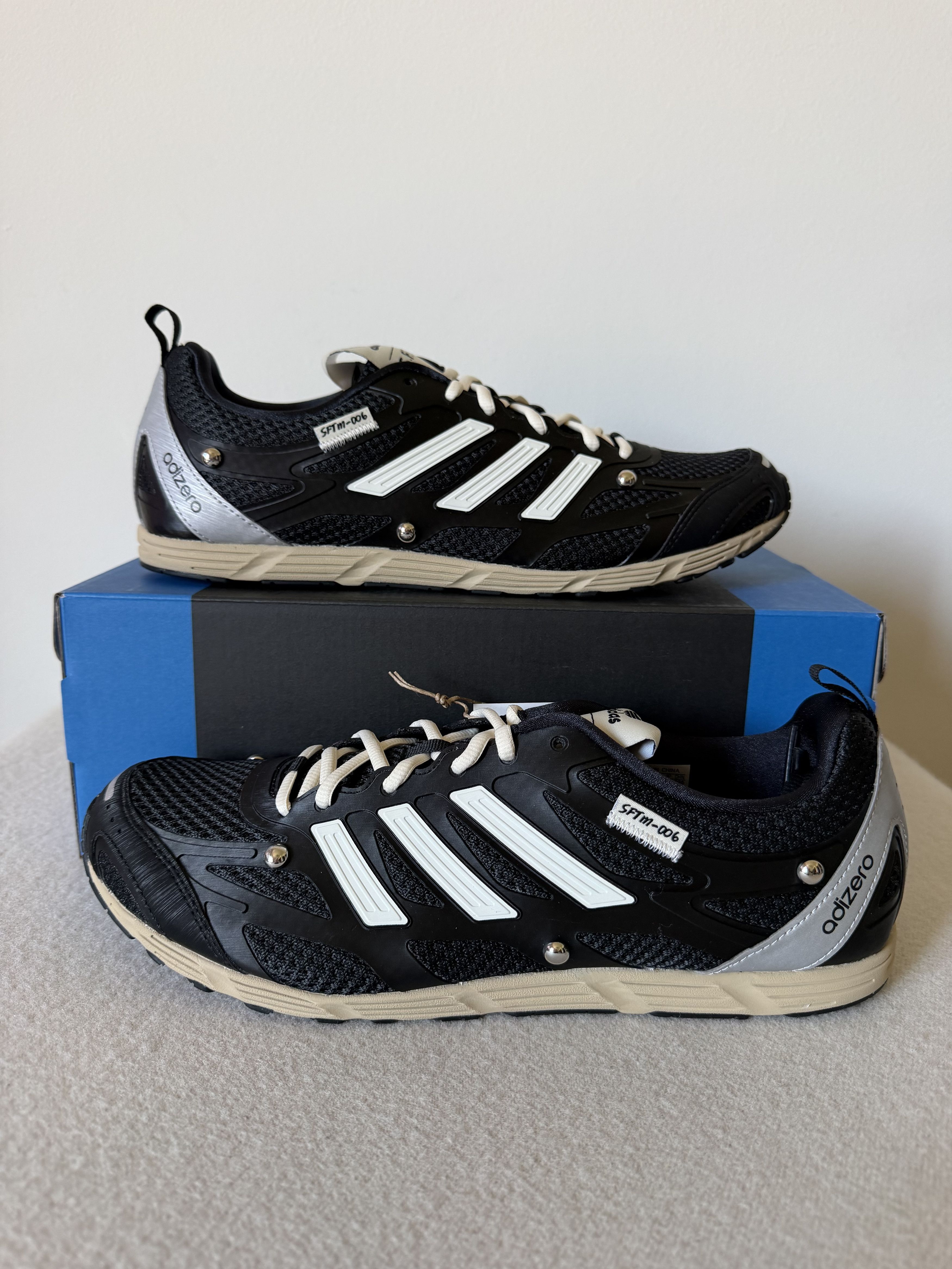 Adidas × Song For The Mute Song For The Mute Adidas Adizero PR in Black Size US 12.5 / EU 45-46 - 2 Thumbnail