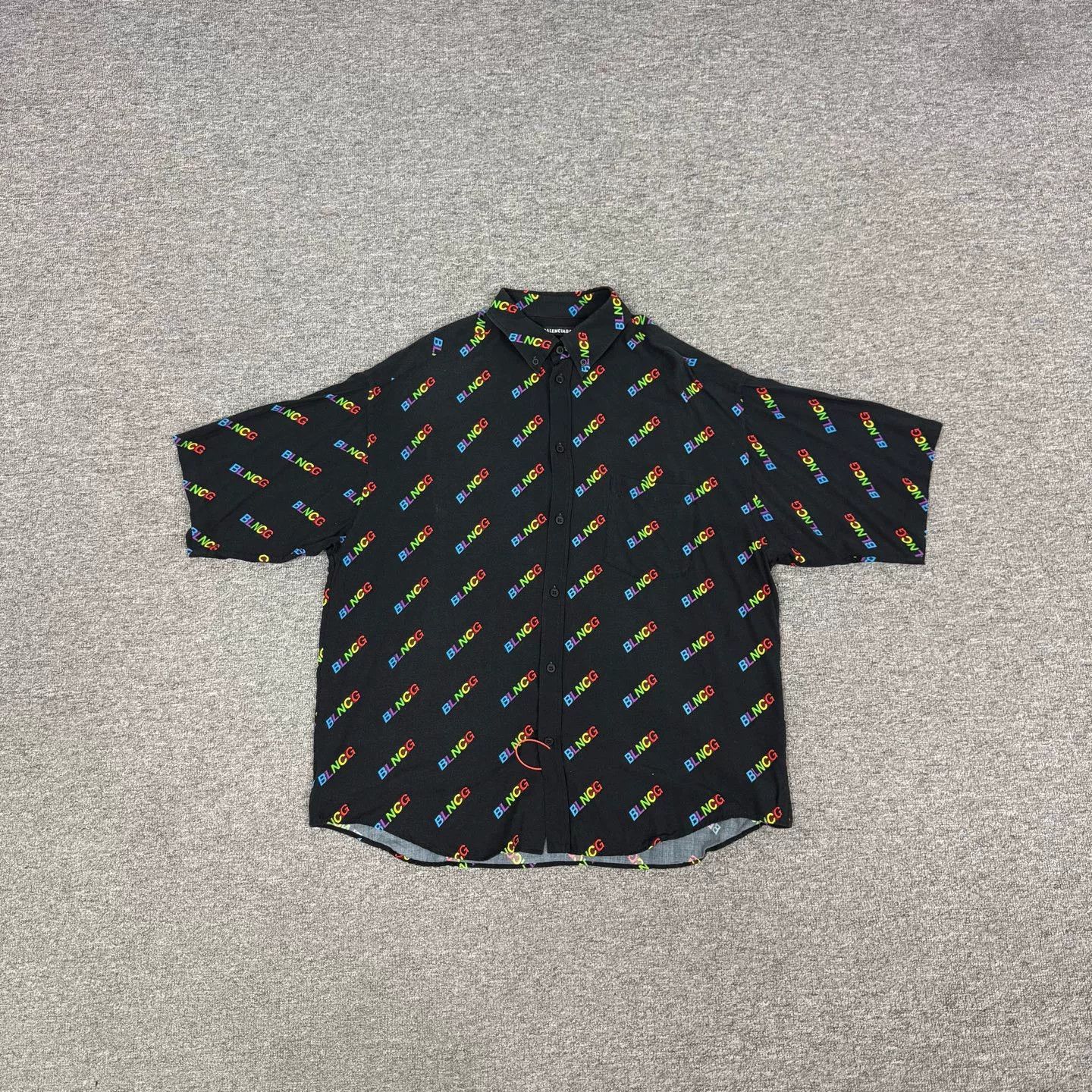 Balenciaga balenciaga colorful logo short sleeve shirt Size US M / EU 48-50 / 2 - 1 Preview