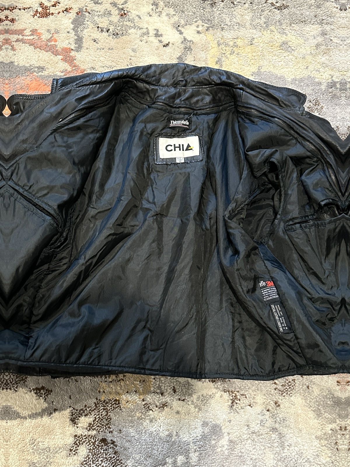 Other × Vintage Vintage Chia Fringe Leather Motorcycle Jacket Size US M / EU 48-50 / 2 - 10 Thumbnail