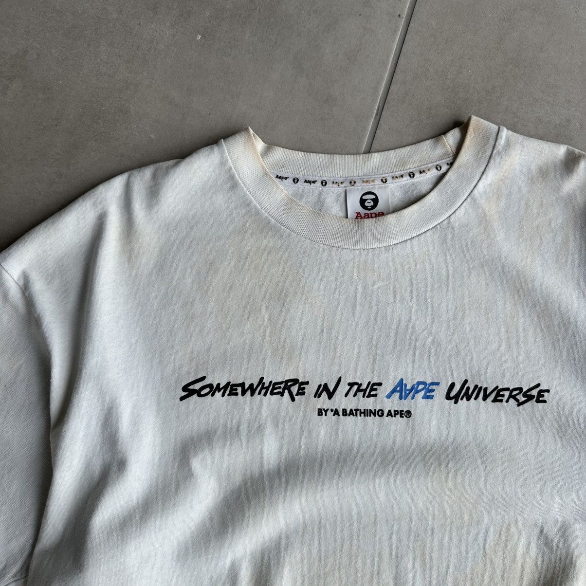 Vintage Vintage Ape T-shirts Somewhere in the Ape Universe Tee Size US XL / EU 56 / 4 - 9 Thumbnail