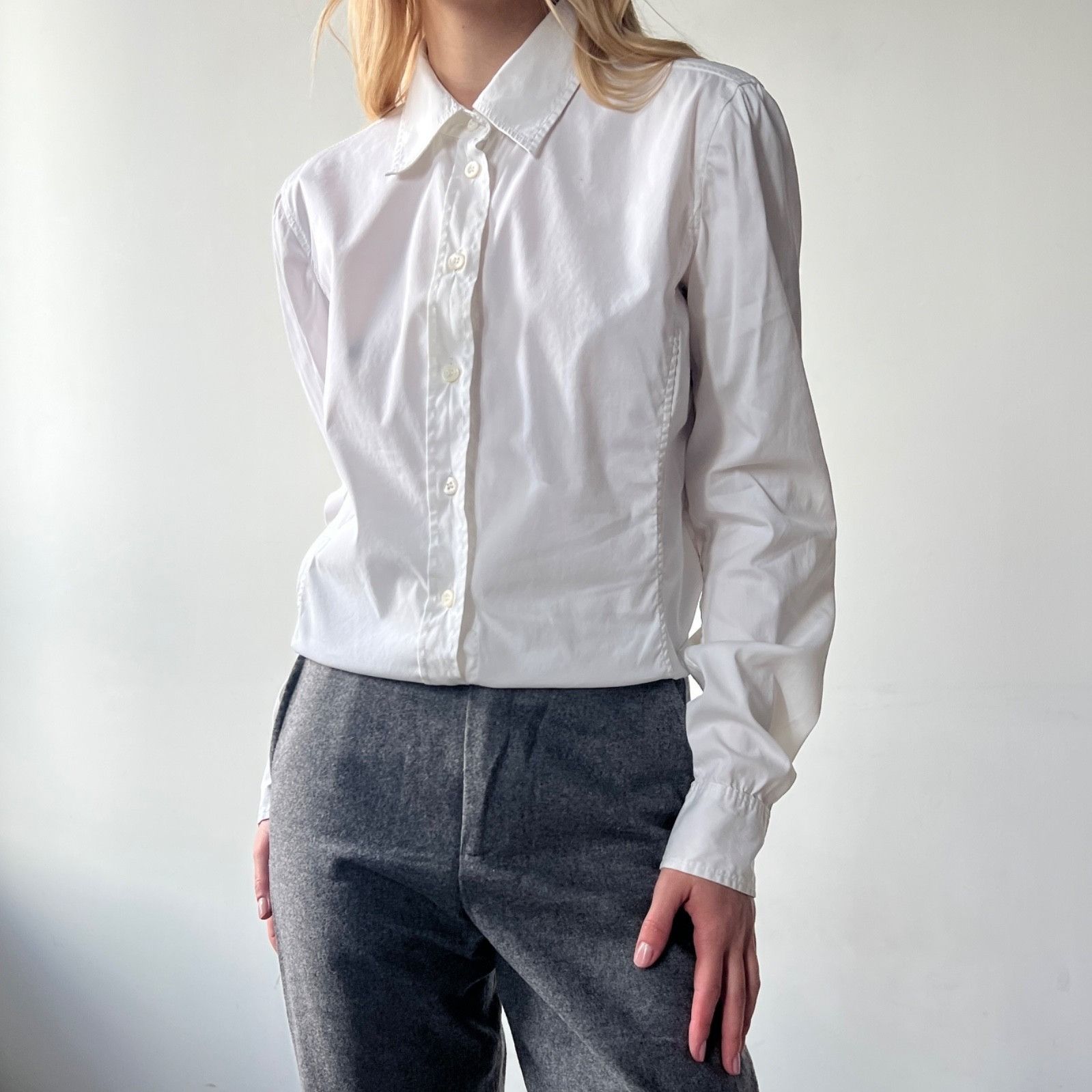 Prada Prada Casual Shirt 9938AC Size S / US 4 / IT 40 - 2 Thumbnail