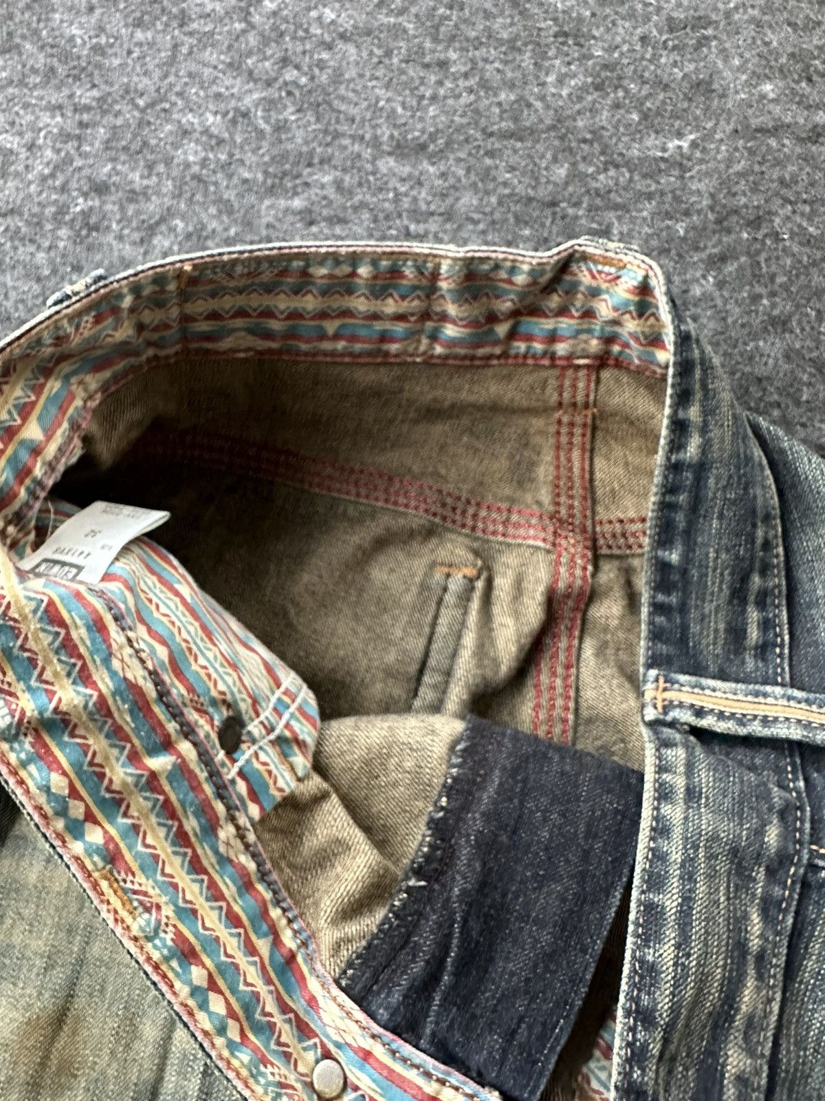 Edwin Vintage Edwin 441XVS Worn Ryaty Mud Wash Denim 32x34 D510 Size US 32 / EU 48 - 18 Thumbnail