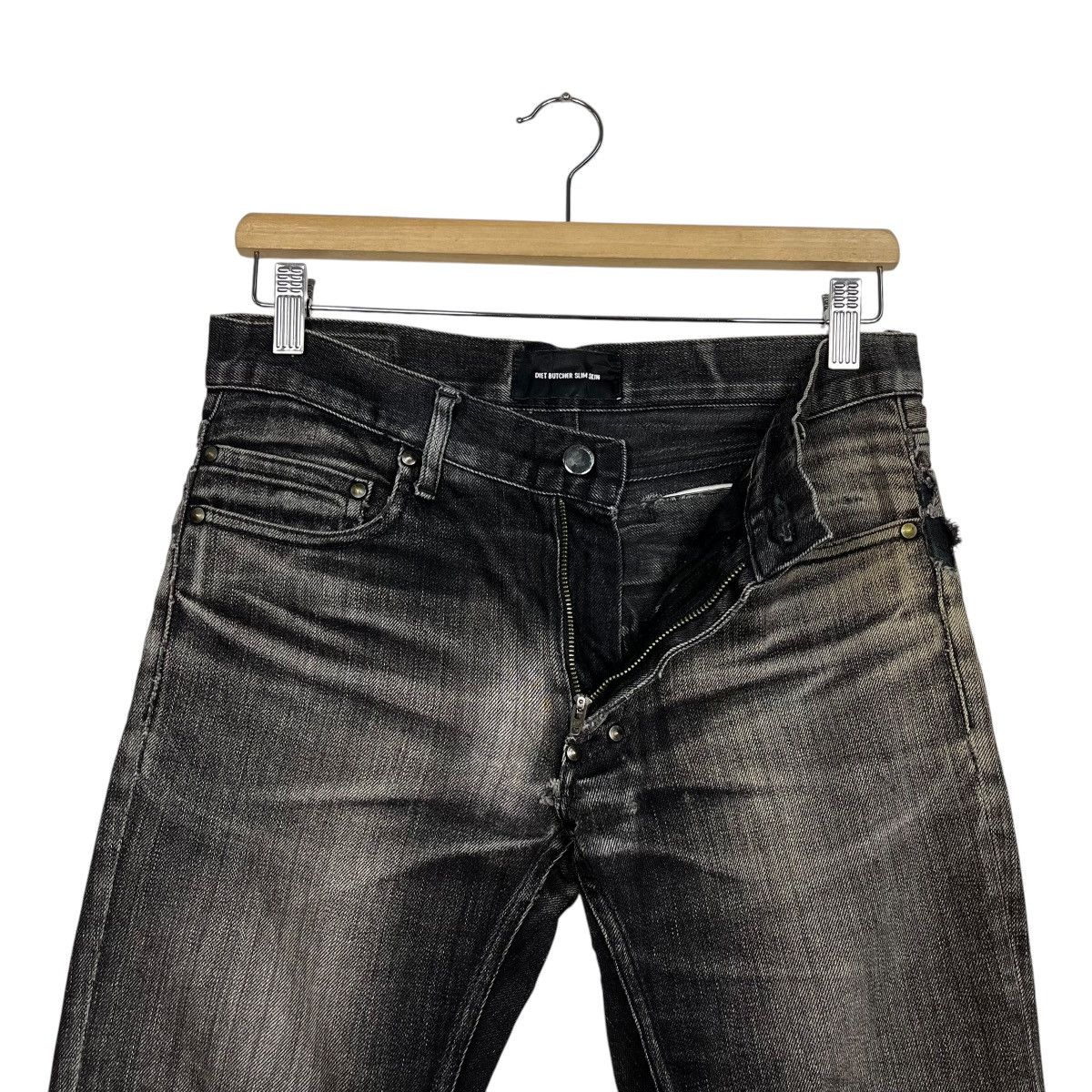 Diet Butcher Slim Skin Vintage Diet Butcher Slim Skin Denim Size 30" / US 8 / IT 44 - 14 Thumbnail