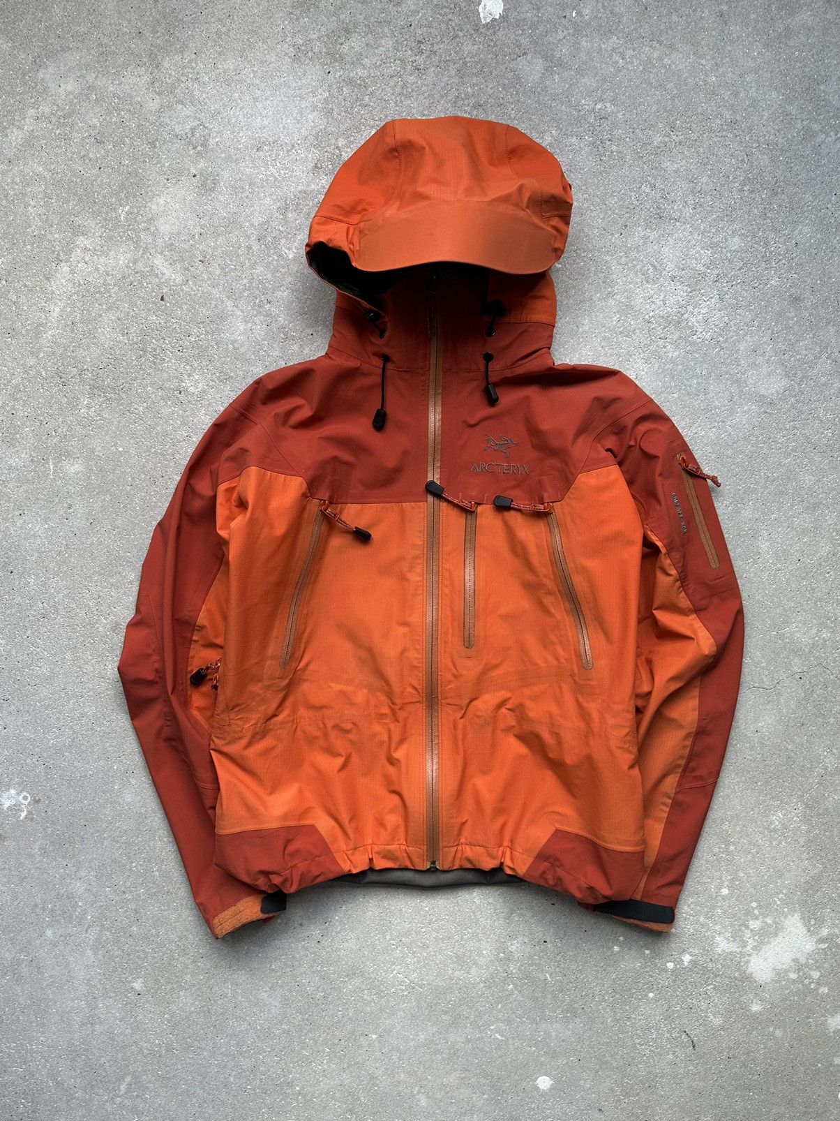 image of Arcteryx Gore-Tex Jacket in Orange, Men's (Size Small)