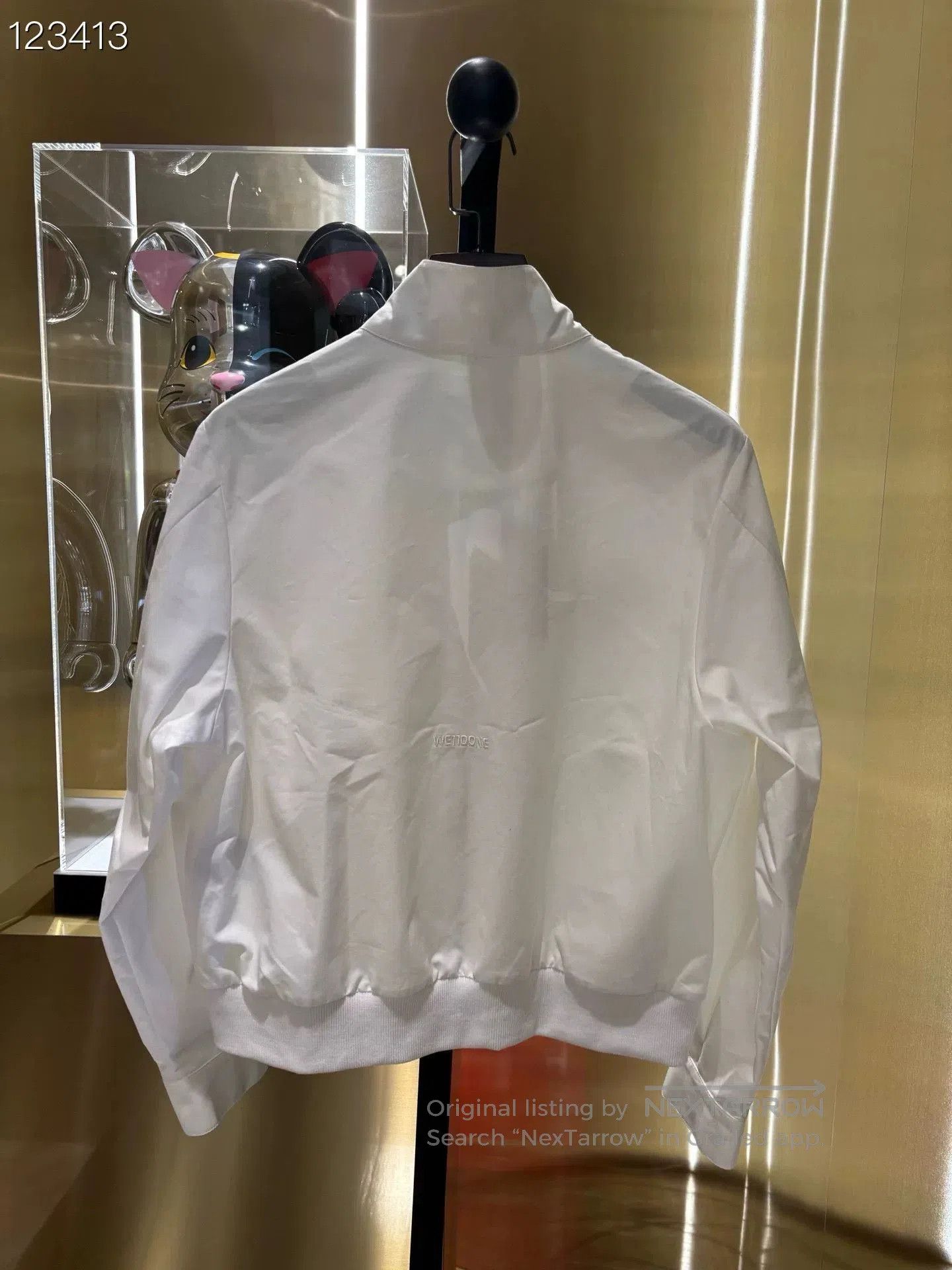 WE11DONE Welldone 040662H66 White Jacket L. Size US L / EU 52-54 / 3 - 2 Thumbnail