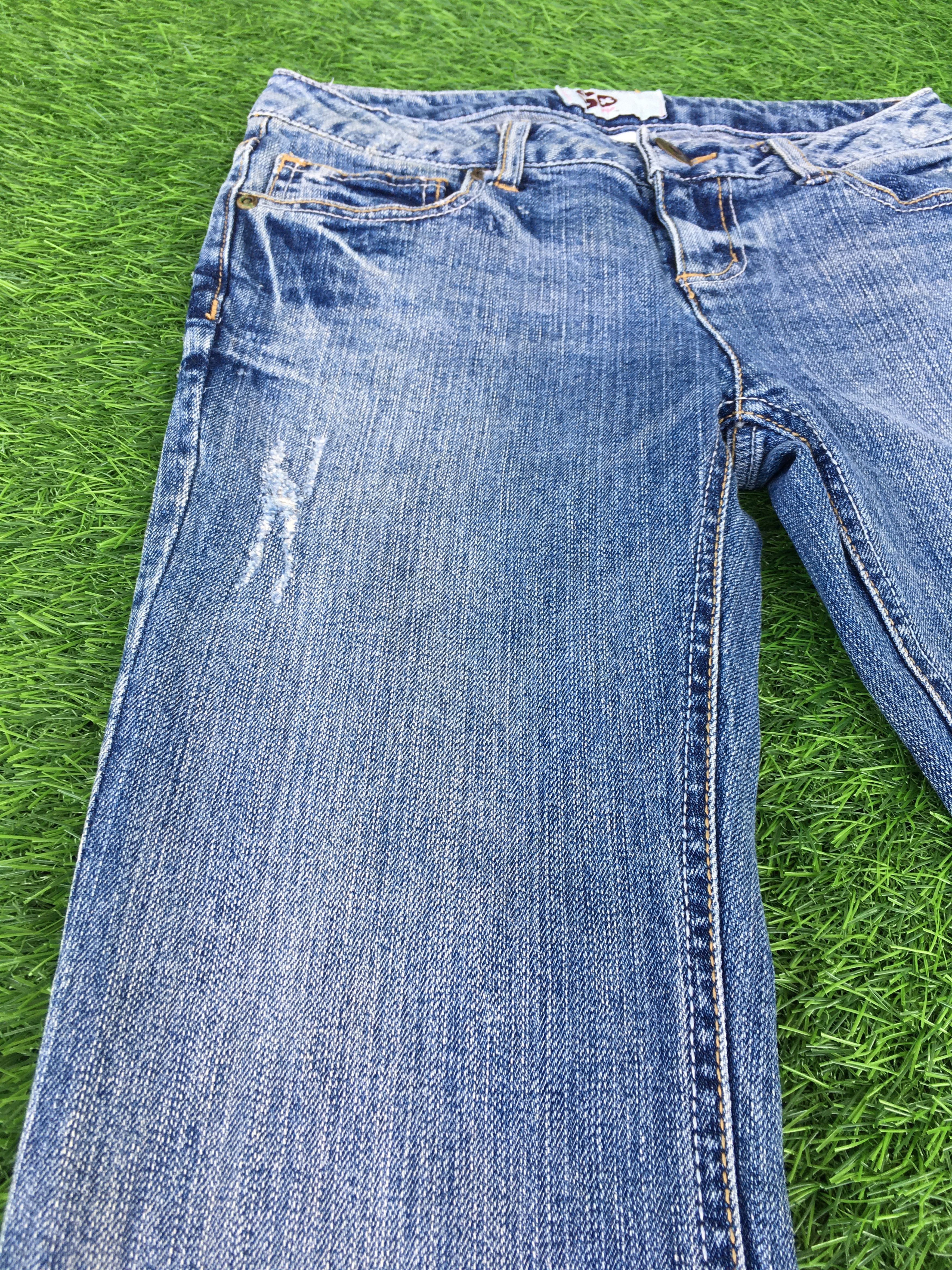 Designer Y2K Low Rise Bootcut Jeans D-1044 Size 24" / US 00 / IT 34 - 7 Thumbnail