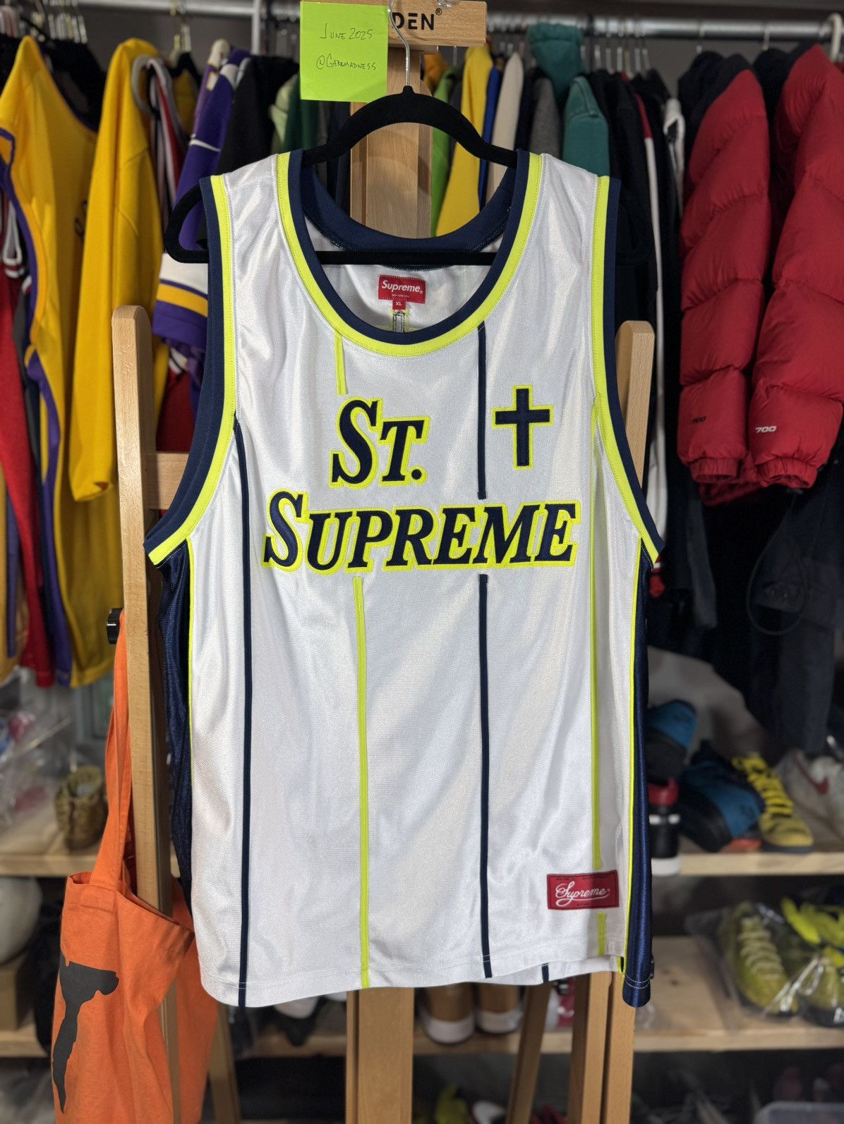 Supreme RARE SUPREME “St. SUPREME” SS20 new Size US XL / EU 56 / 4 - 1 Thumbnail
