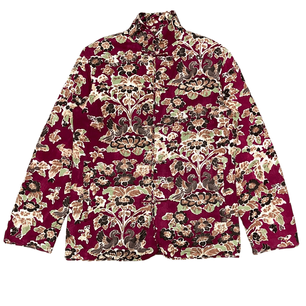 45rpm Vintage 45rpm All Over Print Duck Floral Mandarin Jacket Size US M / EU 48-50 / 2 - 1 Thumbnail