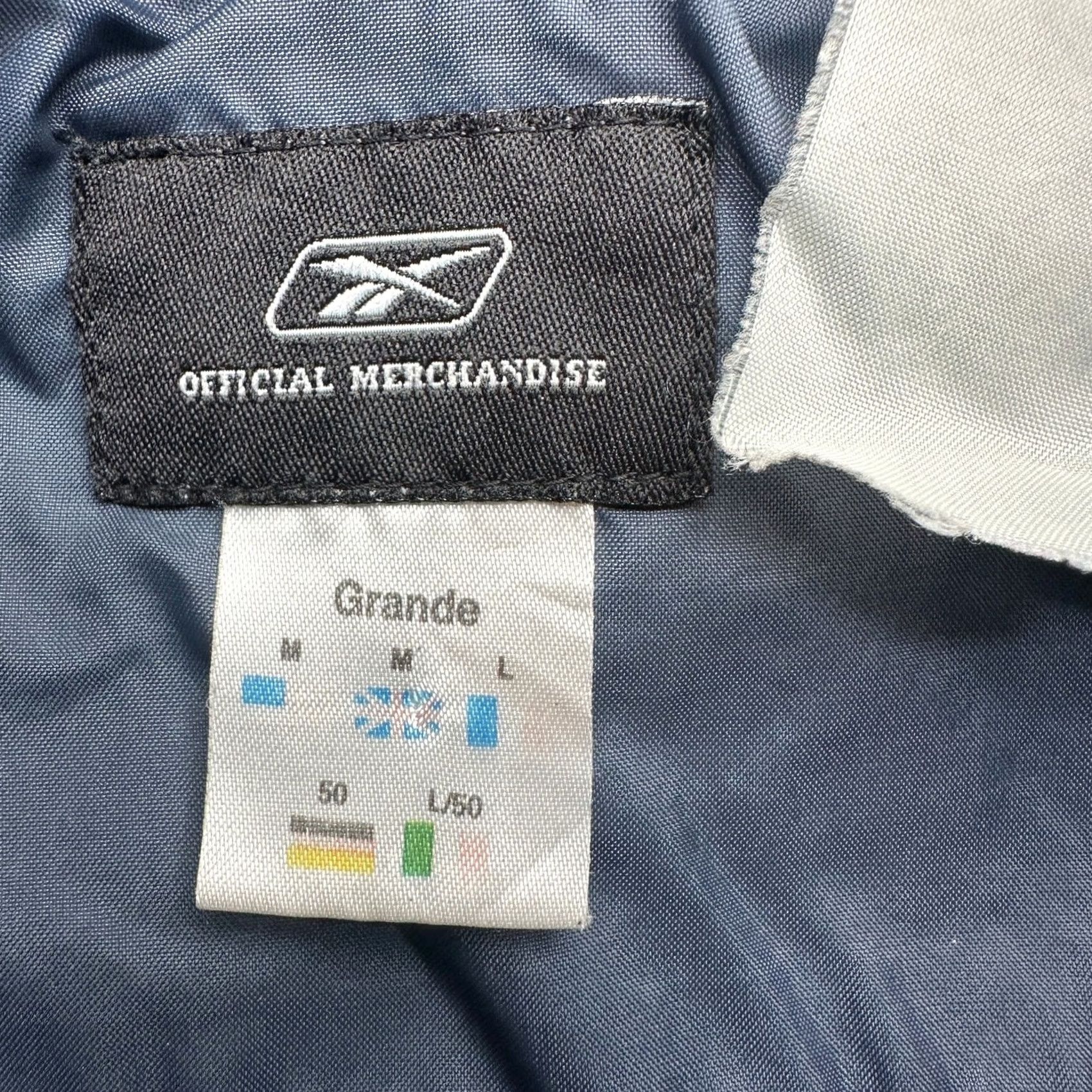 Reebok VINTAGE Reebok Windbreaker Jacket Mens Large Gray Chivas Guadalajara MX Soccer Size US L / EU 52-54 / 3 - 3 Thumbnail