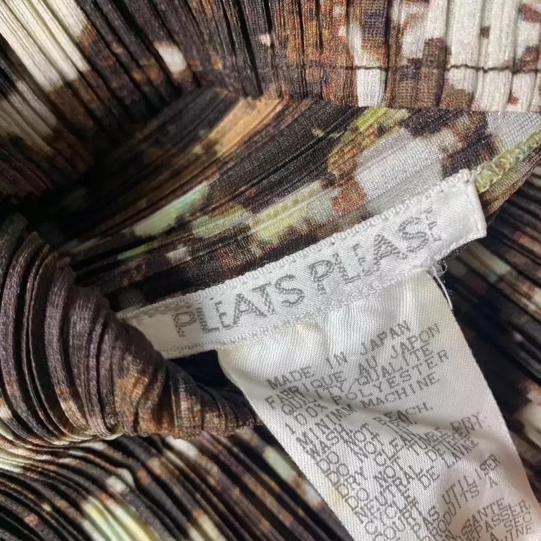 Issey Miyake Issey Miyake size:3 Marble vintage pleated sleeveless top Size S / US 4 / IT 40 - 4 Thumbnail