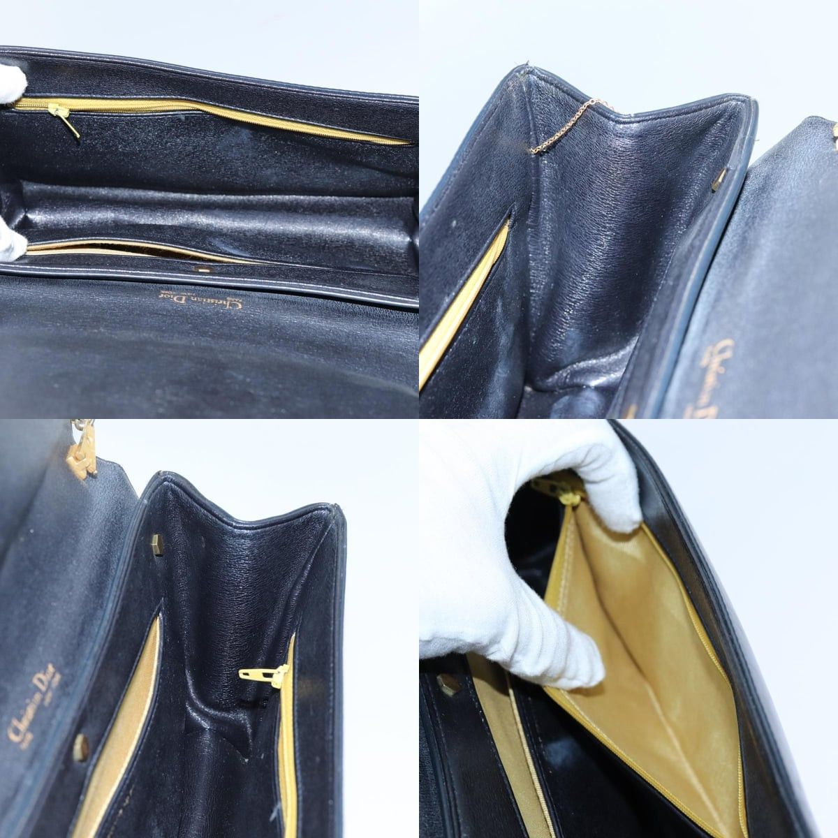 Dior DIOR Shoulder Bag Leather Black Size ONE SIZE - 11 Thumbnail