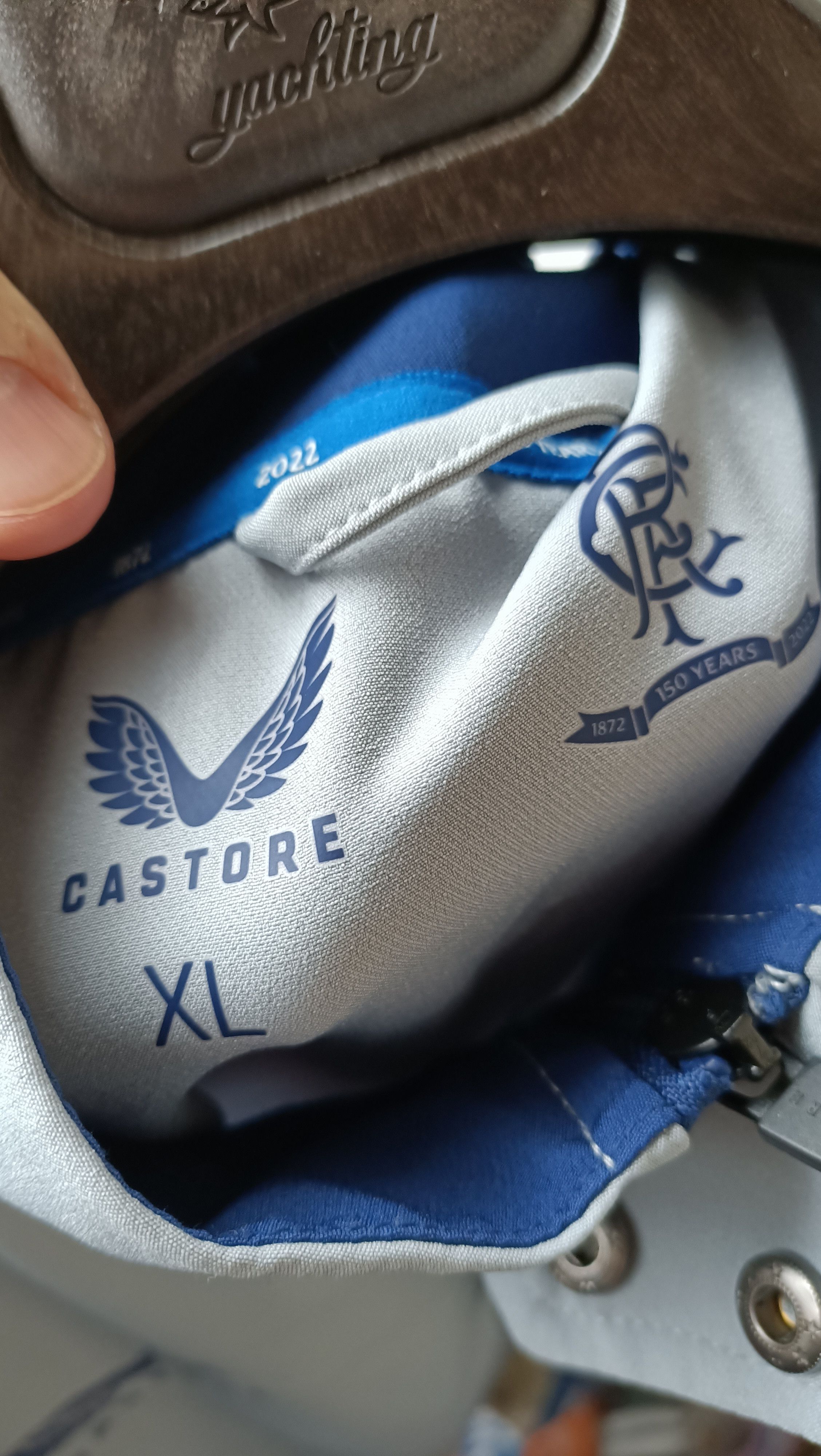 Castore Castore Glasgow Rangers NEW vest 150 years 2022 Size US XL / EU 56 / 4 - 4 Thumbnail