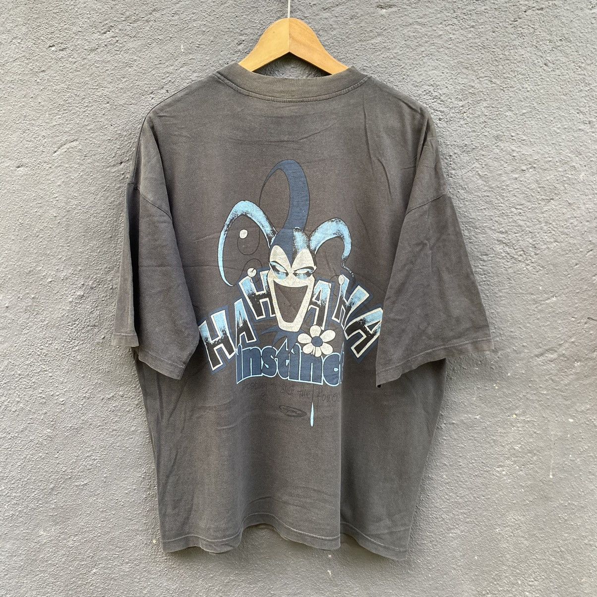 Vintage Thrashed Faded Vintage 90s Instinct Joker Surf ERD GRUNGE T Size US XL / EU 56 / 4 - 1 Thumbnail