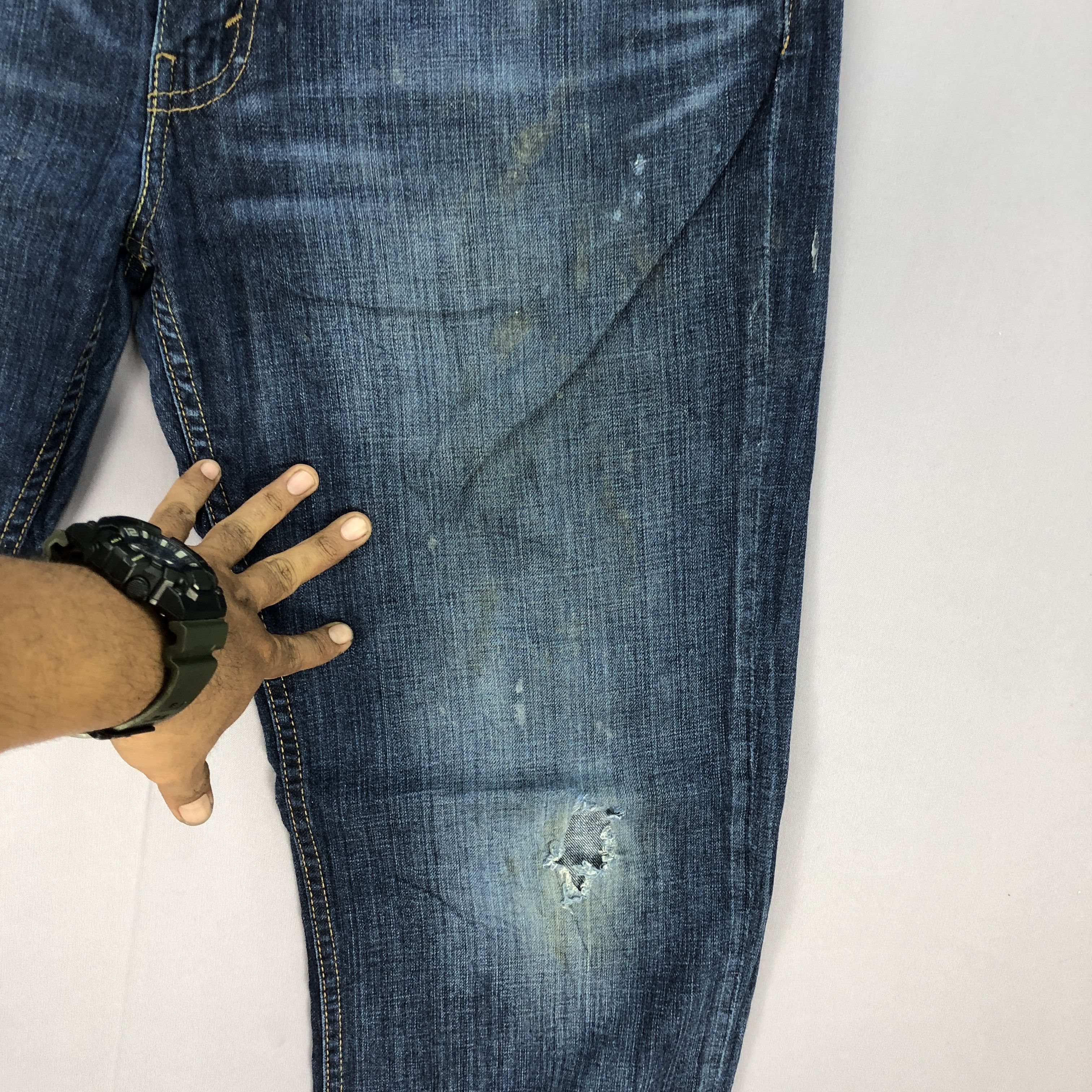 Levi's Vintage Levis 514 Distressed Jeans Ripped Levi's Denim Pants Size US 36 / EU 52 - 6 Thumbnail