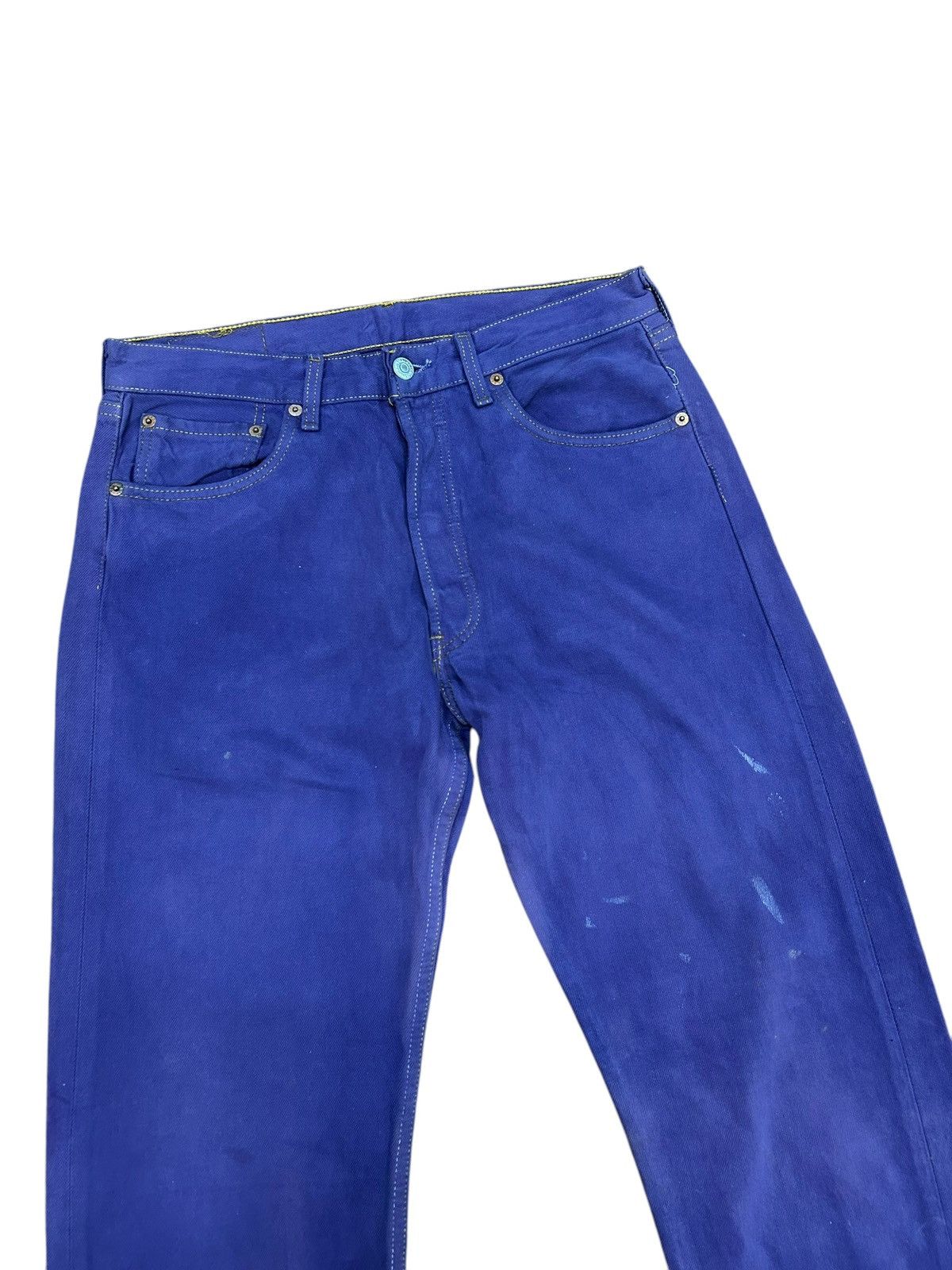 Levi's × Levi's Vintage Clothing Vintage Levis 501 Purple Colour Size US 31 - 2 Thumbnail