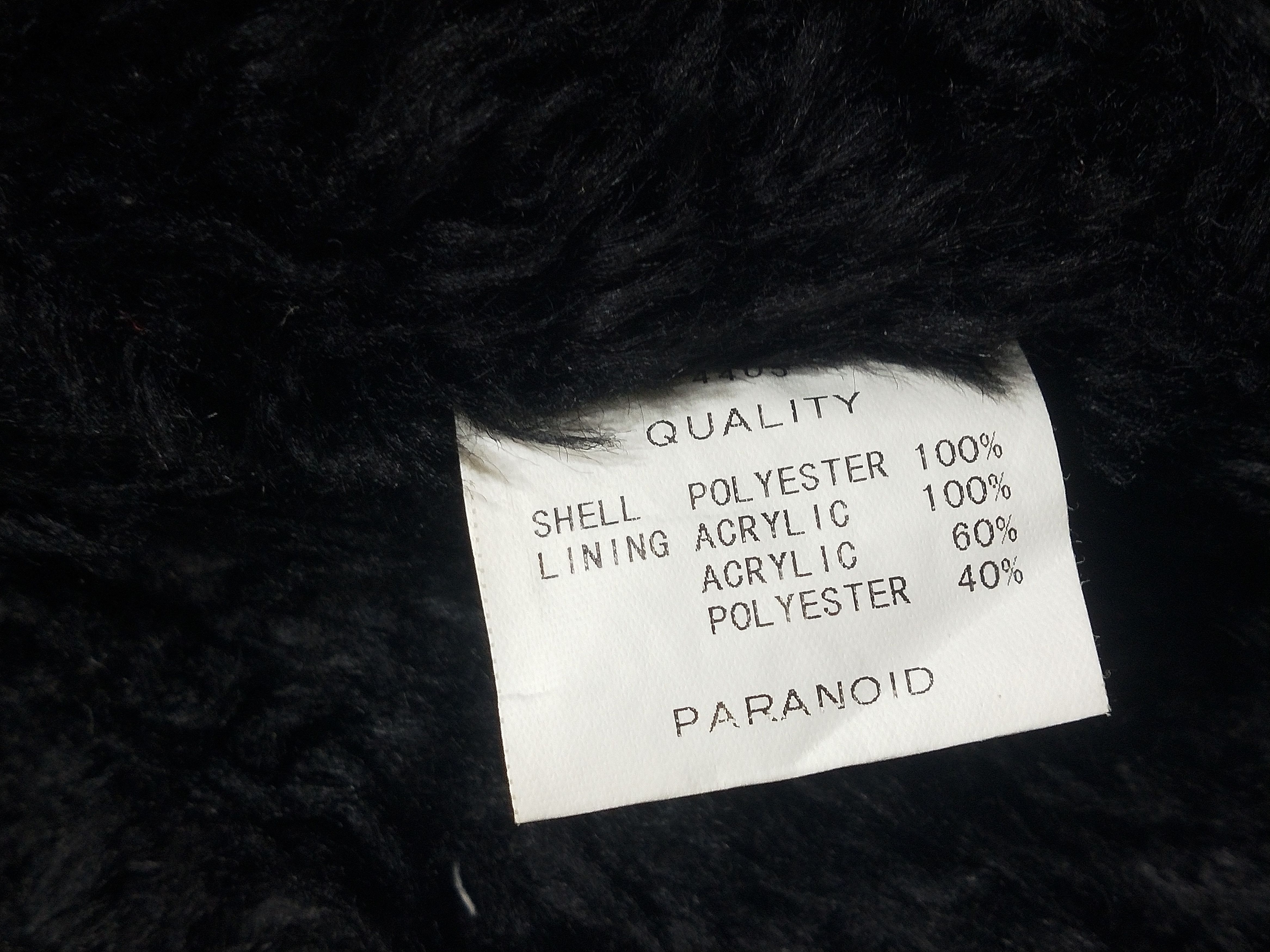 Japanese Brand Paranoid Japanese Fur Collar - Vkei Ekam Style Size US S / EU 44-46 / 1 - 7 Thumbnail