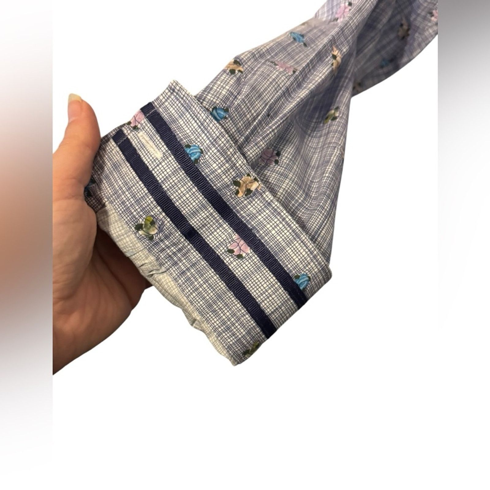 Robert Graham Robert Graham Flower Valley Multicolor Plaid Shirt Size L Size US L / EU 52-54 / 3 - 5 Thumbnail