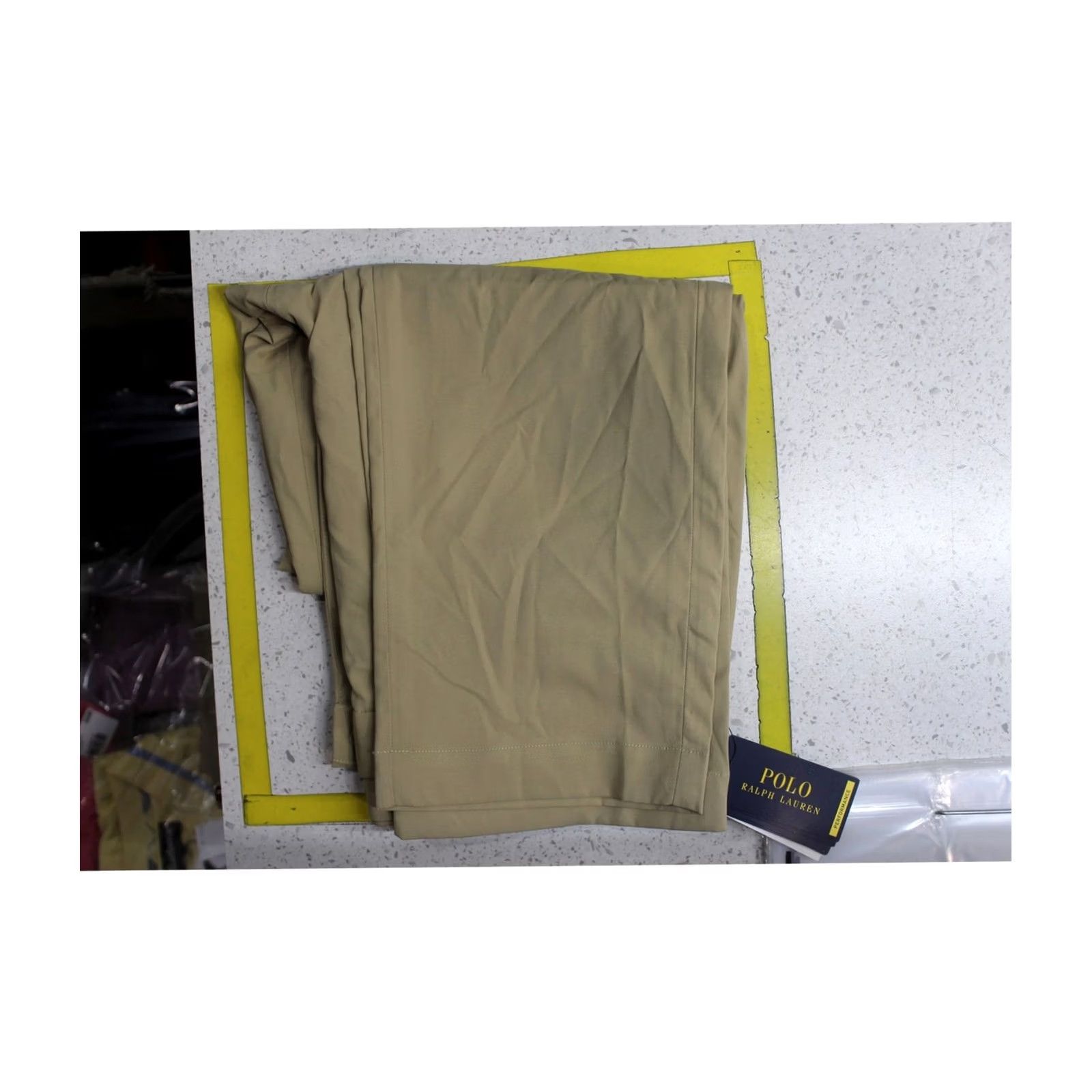 Ralph Lauren Ralph Lauren Mens Tailored Fit Straight Leg Casual Pants, beigekhaki, 33 Size US 33 - 5 Thumbnail