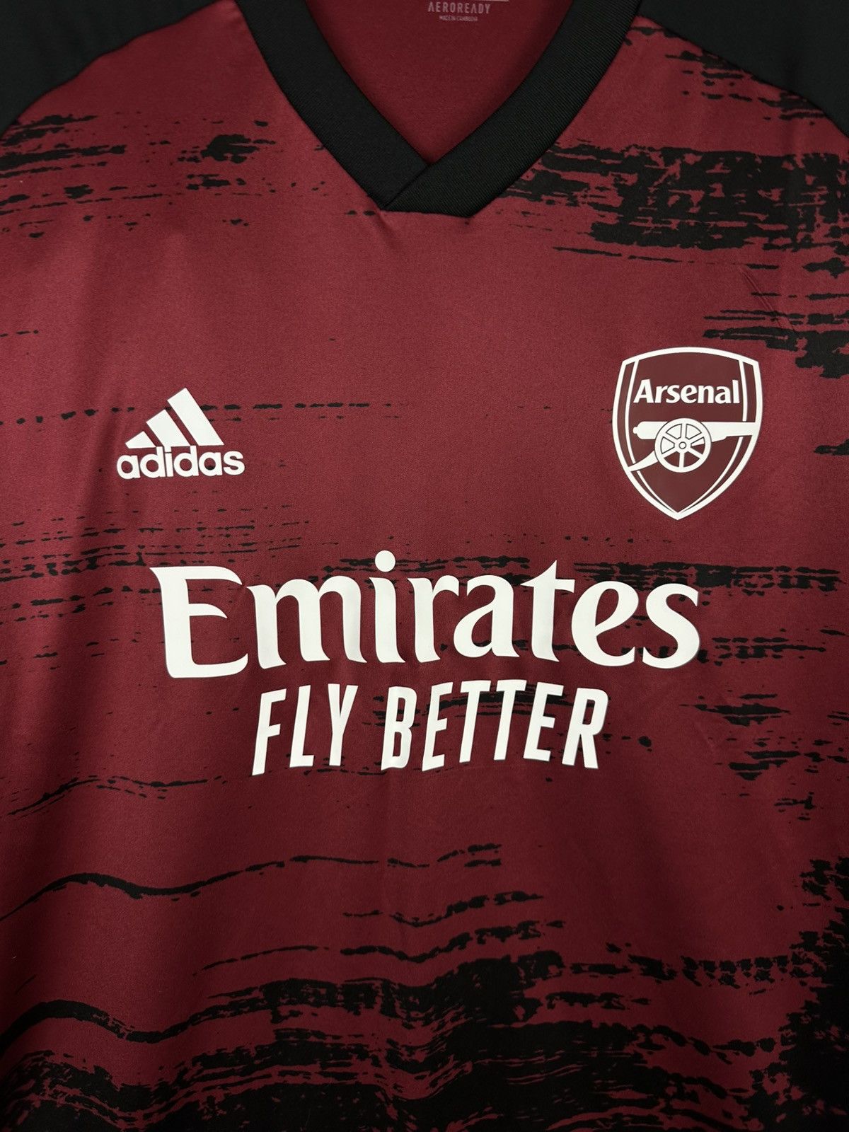 Adidas Adidas Arsenal FC 2020-21 Pre-Match Red Jersey Kit FH7895 Size US XXL / EU 58 / 5 - 3 Thumbnail