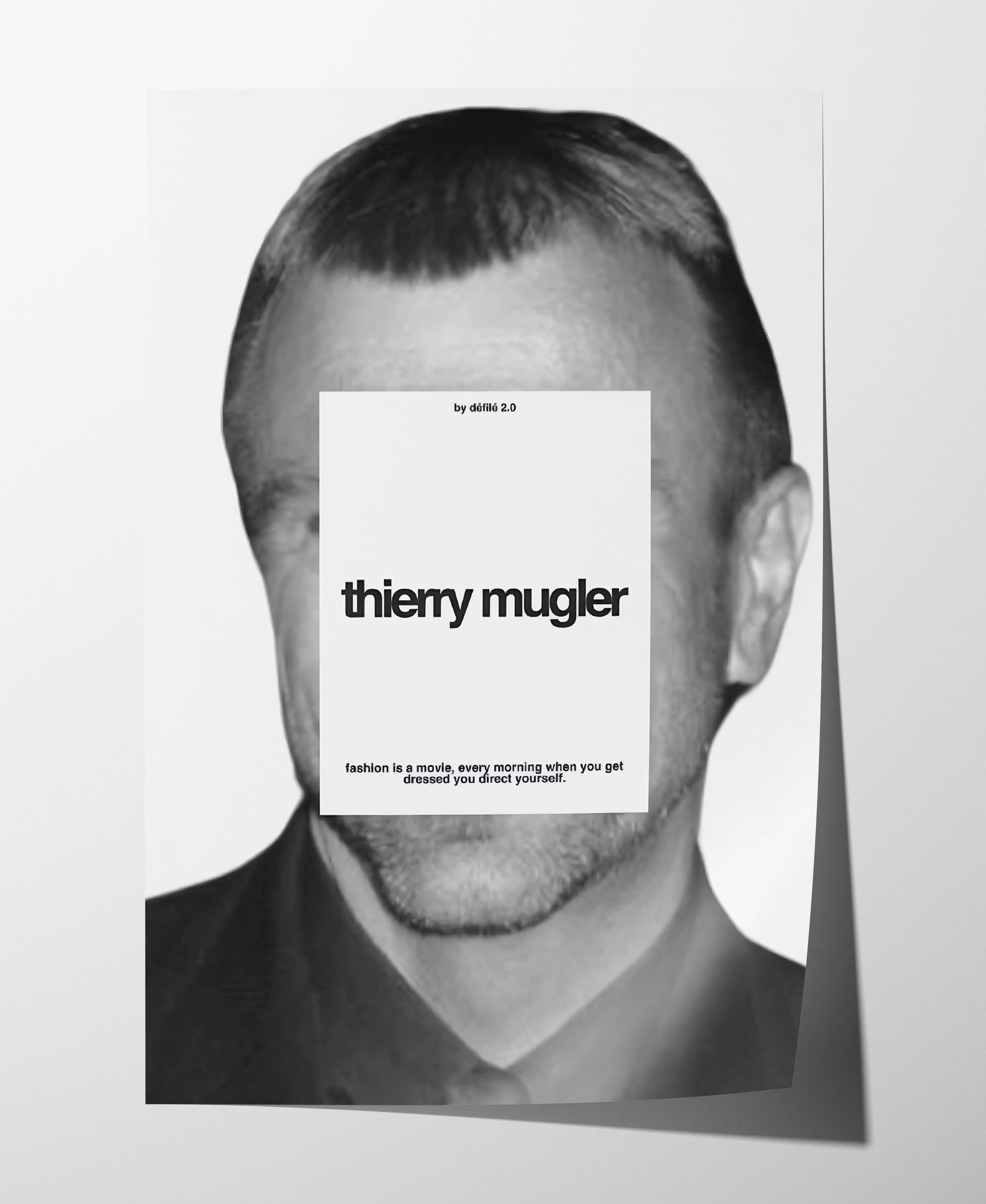 Thierry Mugler Thierry Mugler Poster Gift Vintage Archive Art Book Size ONE SIZE - 2 Thumbnail