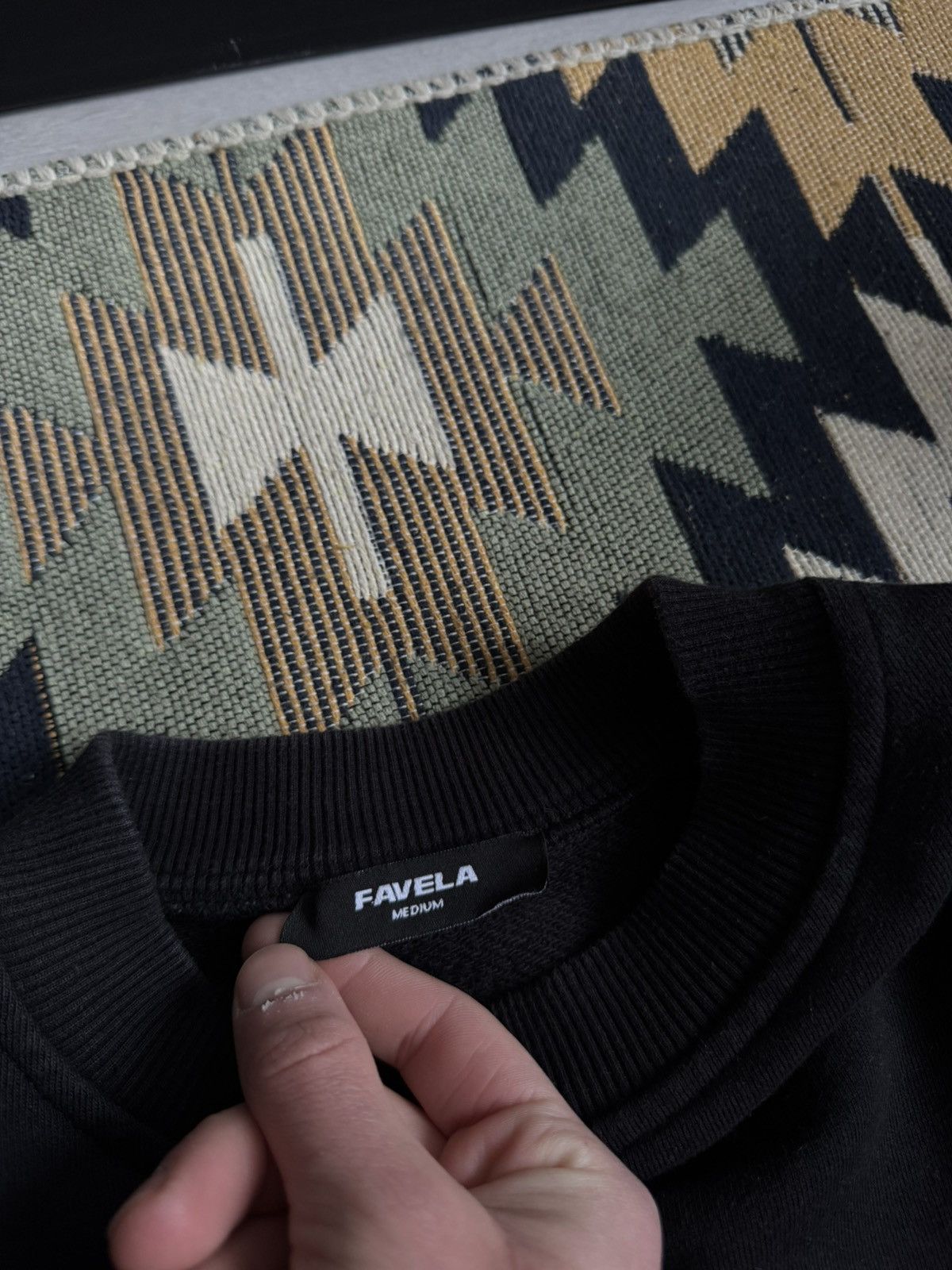 FAVELA Favela Oversized Big Logo Sweatshirt Size US M / EU 48-50 / 2 - 9 Thumbnail
