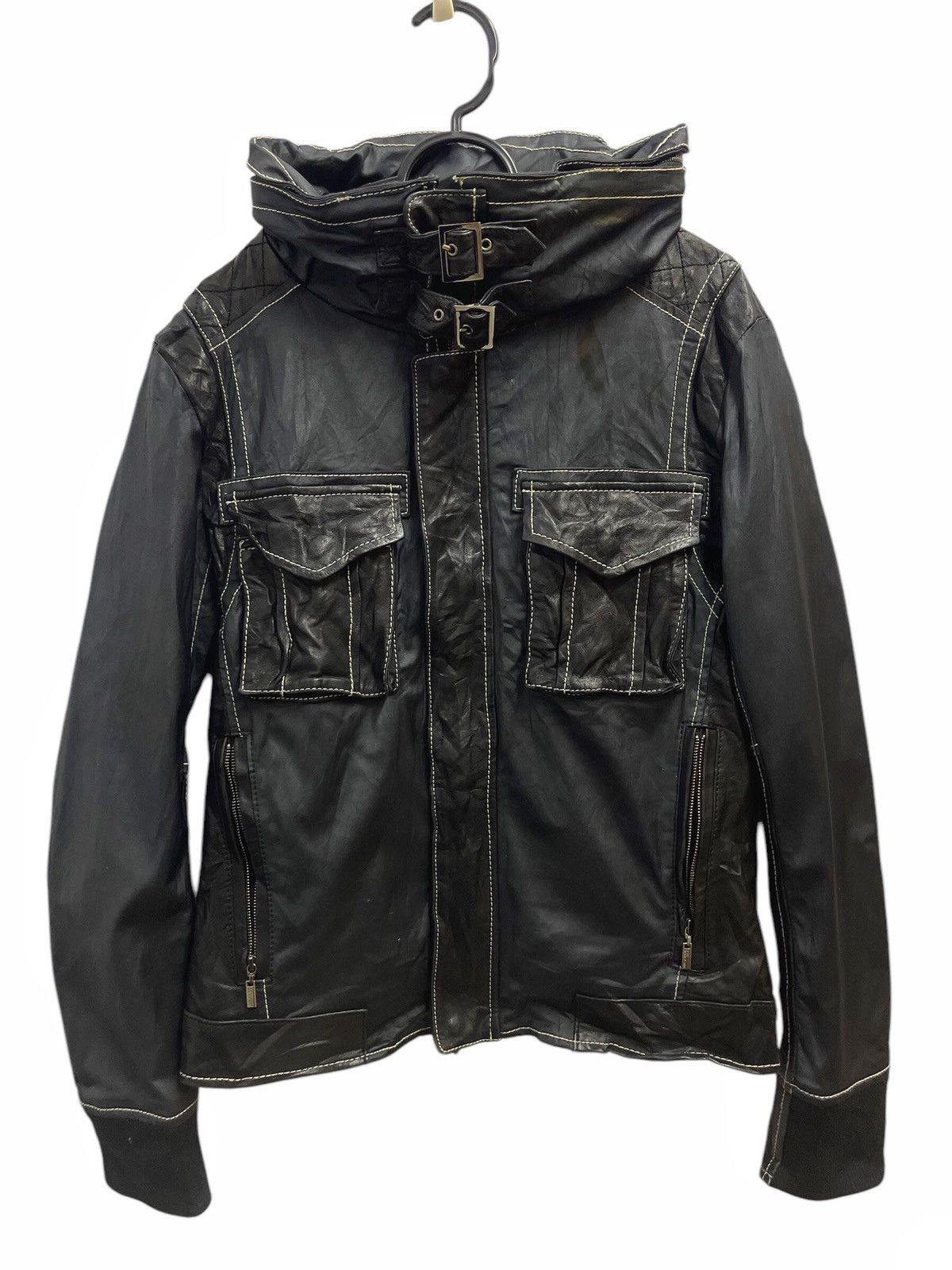 If Six Was Nine × Japanese Brand LE GRANDE BLEU BONO LEATHER BONDAGE IF SIX WAS NINE Size US M / EU 48-50 / 2 - 1 Thumbnail