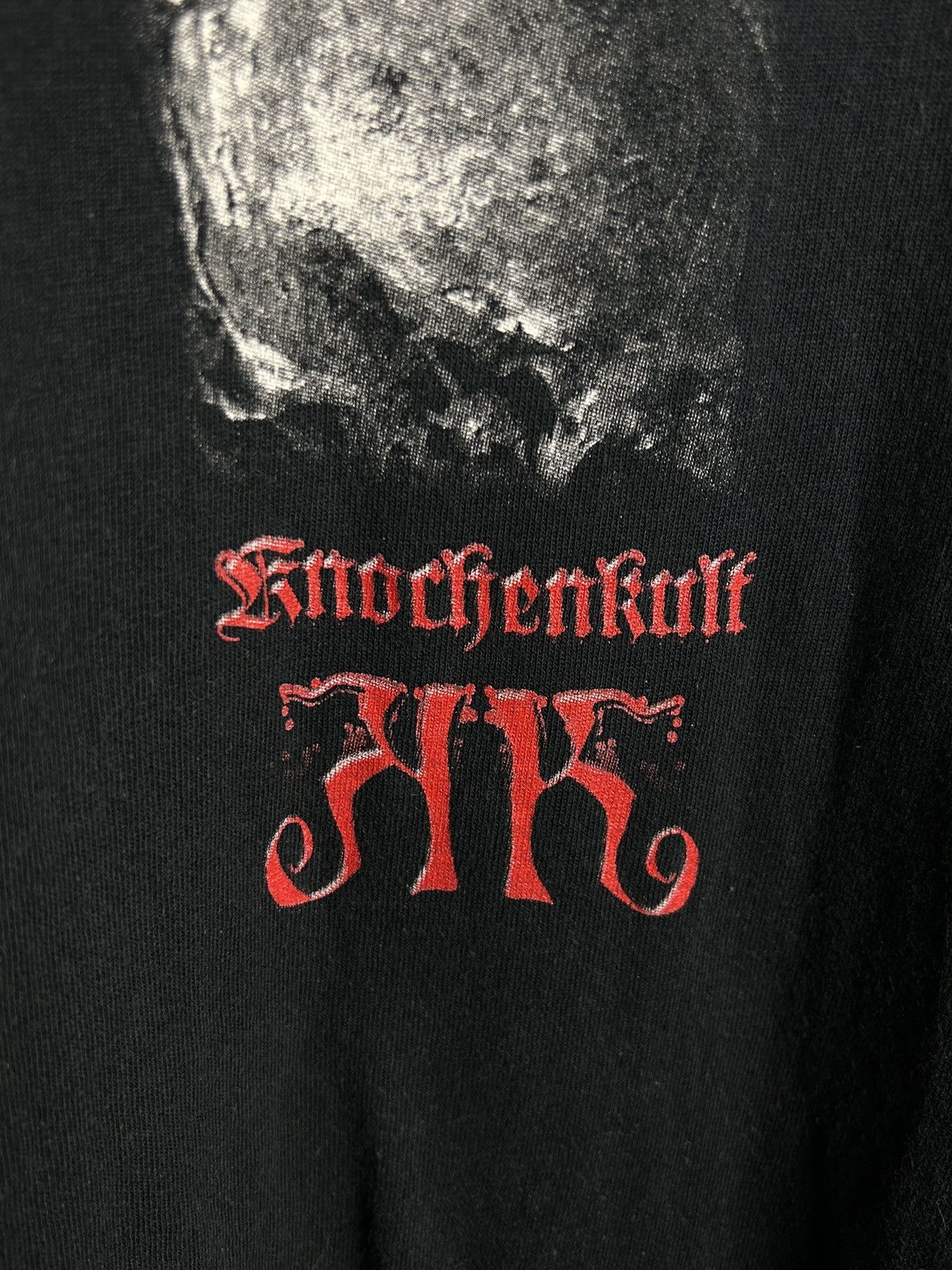 Band Tees 00s Vintage Eisregen - Knochenkult 2008 Album Metal T-Shirt Size US XL / EU 56 / 4 - 7 Thumbnail
